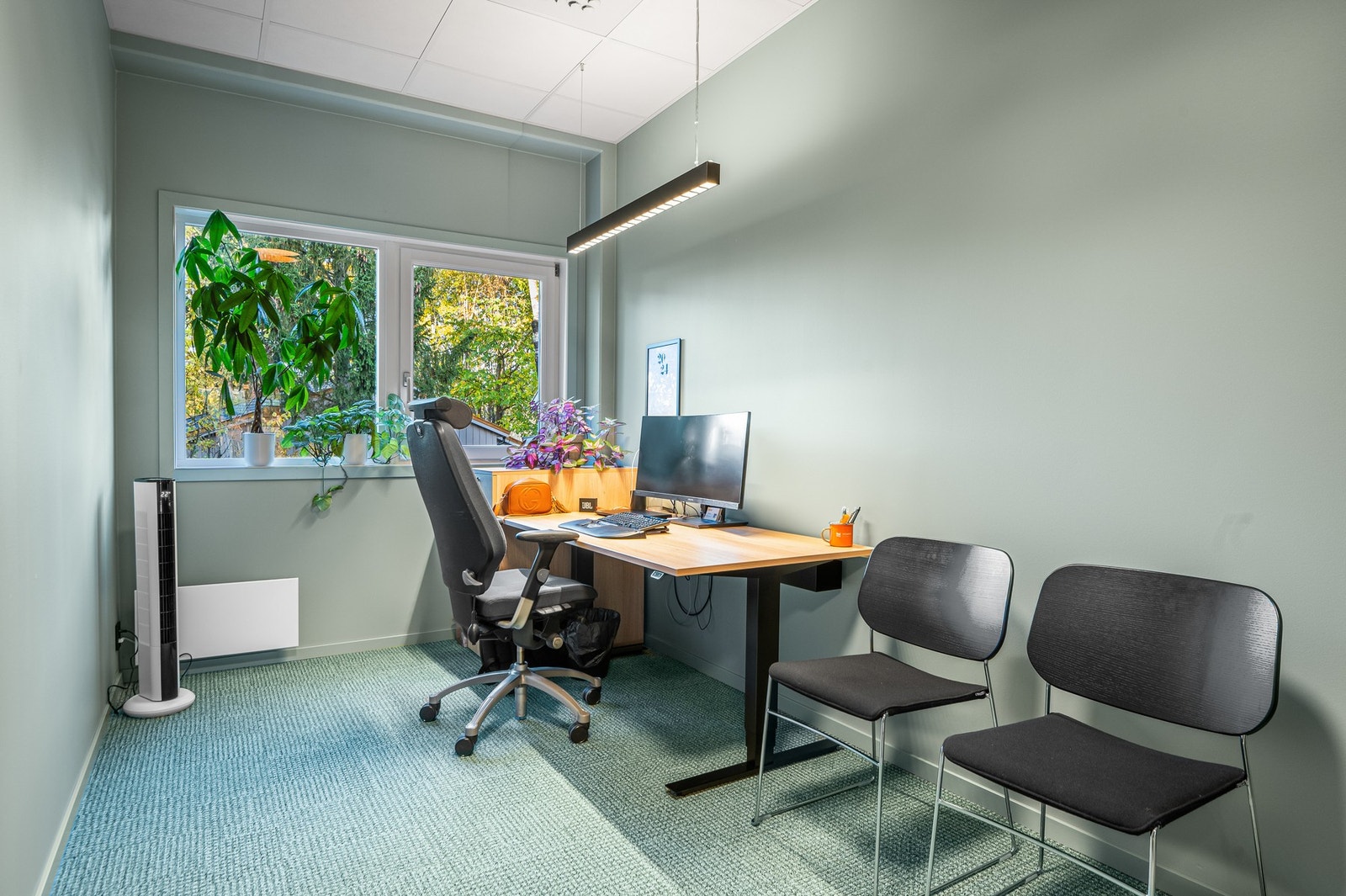 1. etg. Nidaros Sparebank - kontor Galleribilde