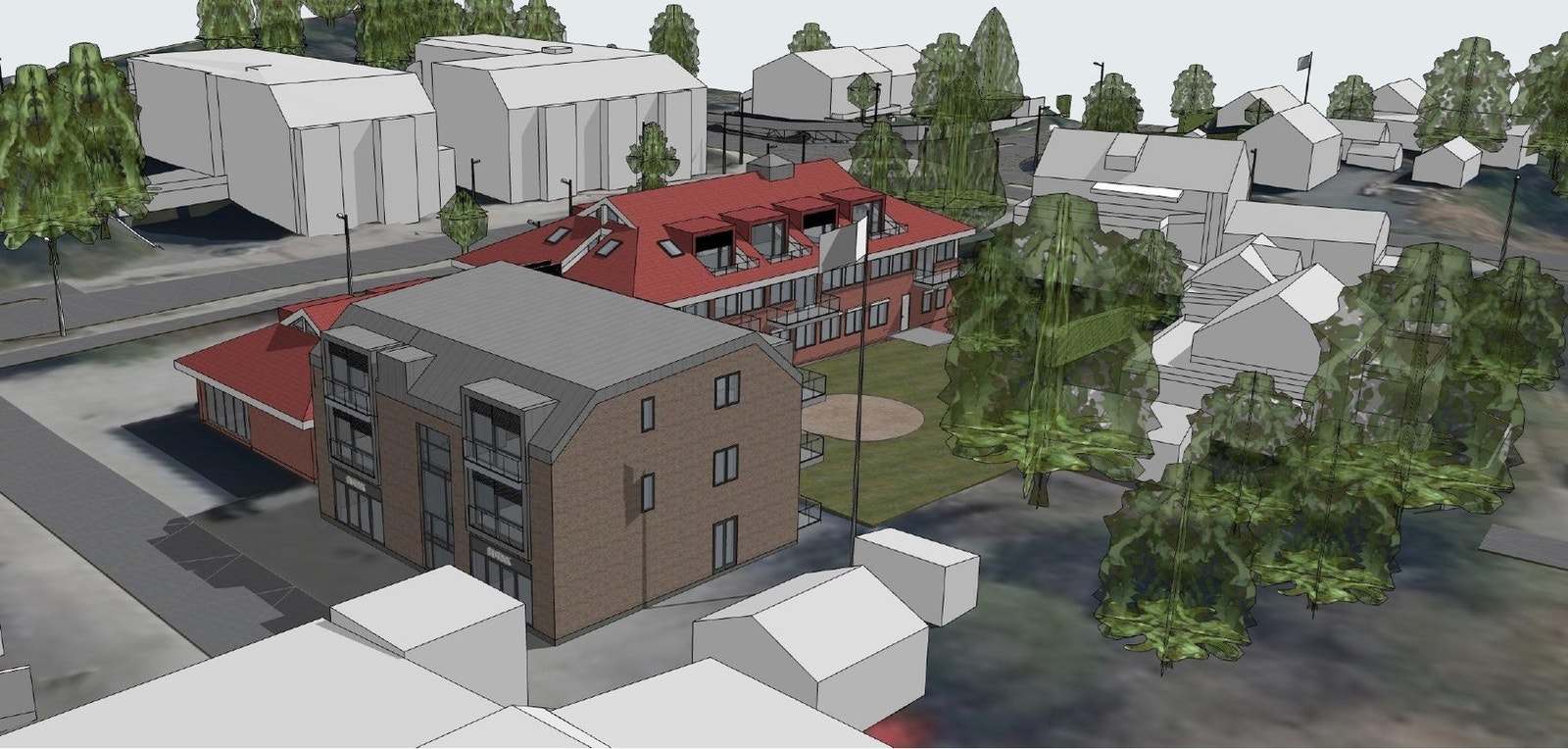 Mulighetsstudie 1 : pluss 900 kvm Galleribilde