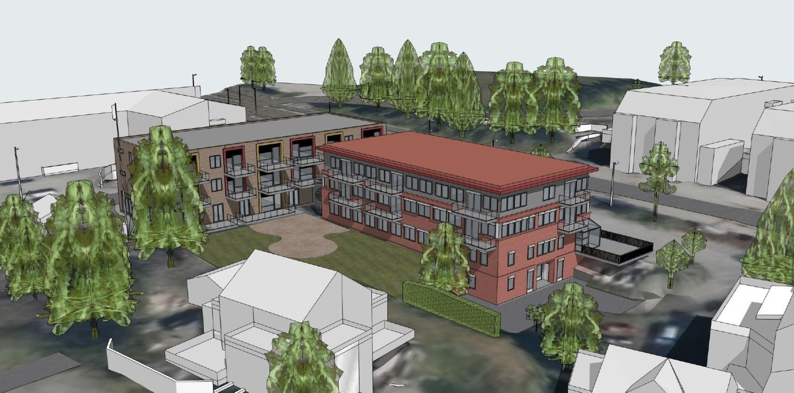 Mulighetsstudie 1 : pluss 1 700 kvm Galleribilde