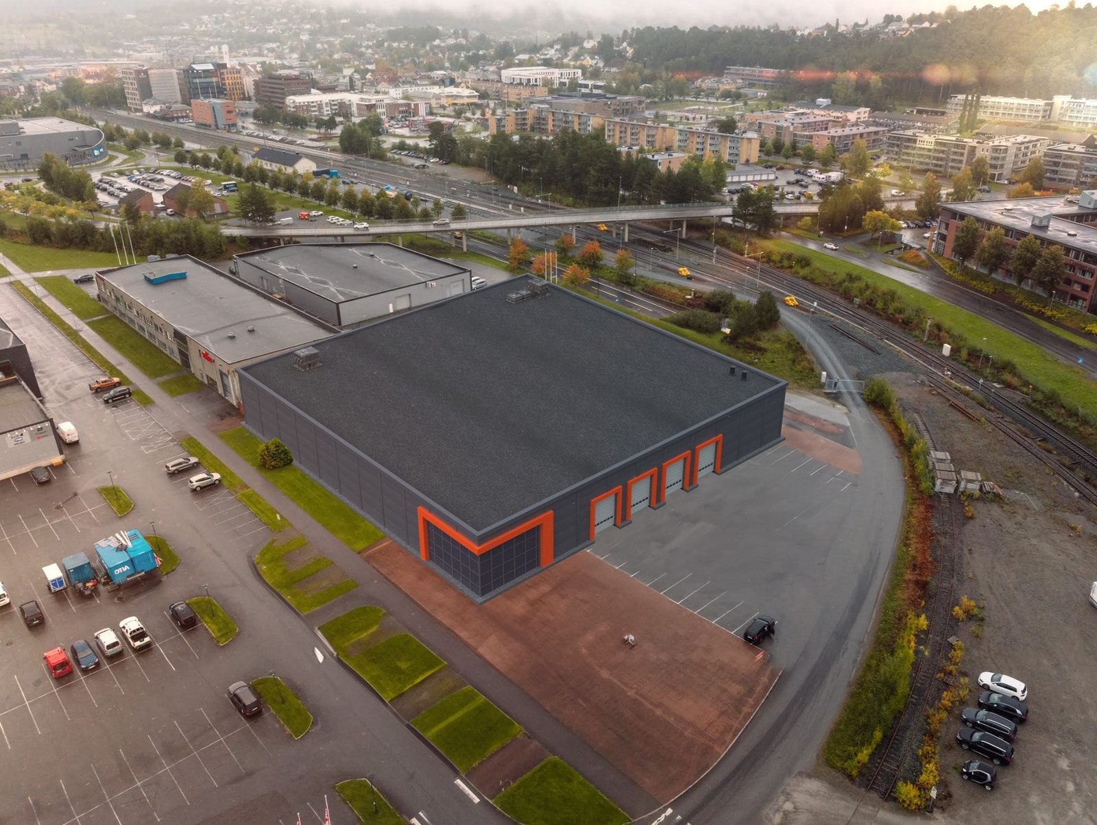 Illustrasjon av foreslått nybygg Galleribilde