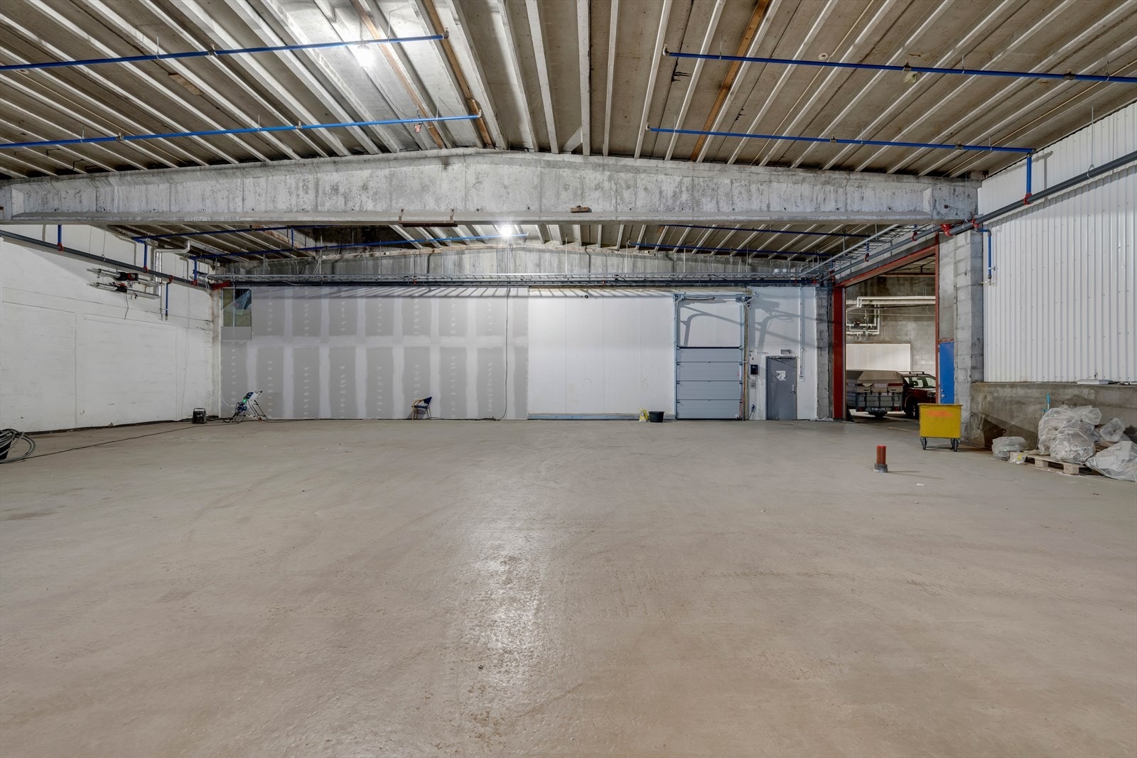 Lokale 4, kjøreport mot nord. Galleribilde