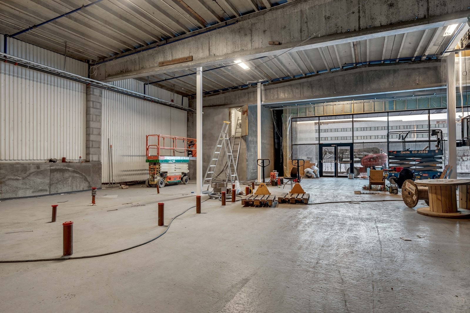 Areal satt av til toaletter og wc. Galleribilde