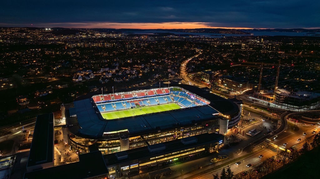 Ullevaal stadion - Bilde tatt av Jan-Petter Dahl/TV2. Galleribilde