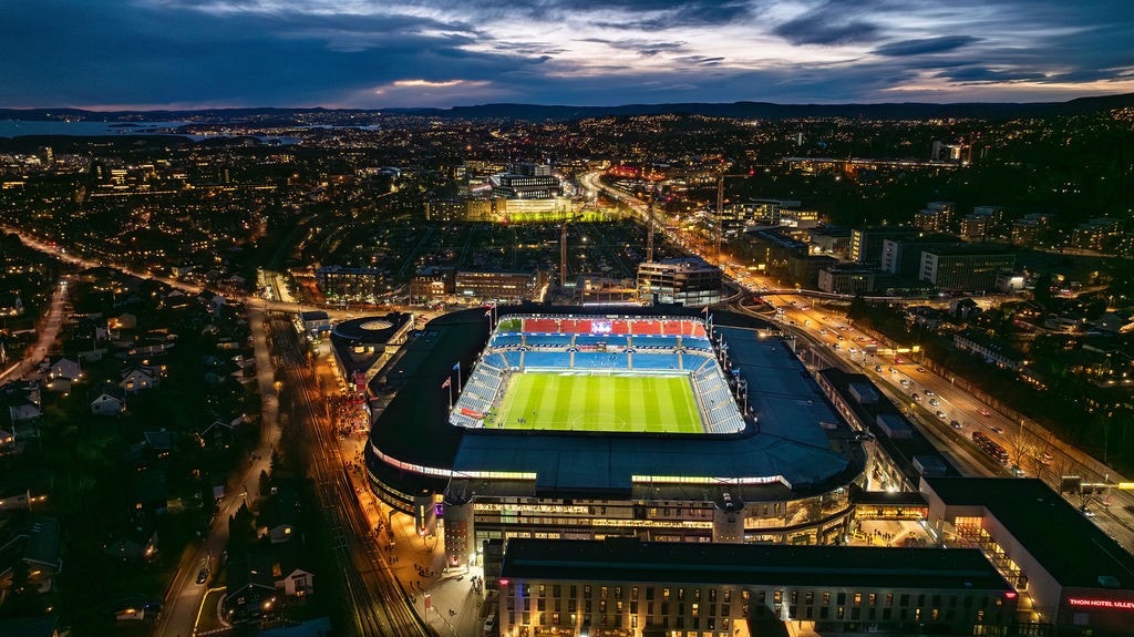 Ullevaal stadion - Bilde tatt av Jan-Petter Dahl/TV2. Galleribilde