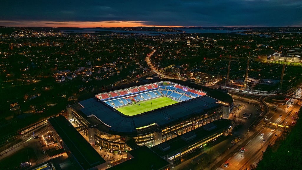 Ullevaal stadion - Bilde tatt av Jan-Petter Dahl/TV2. Galleribilde