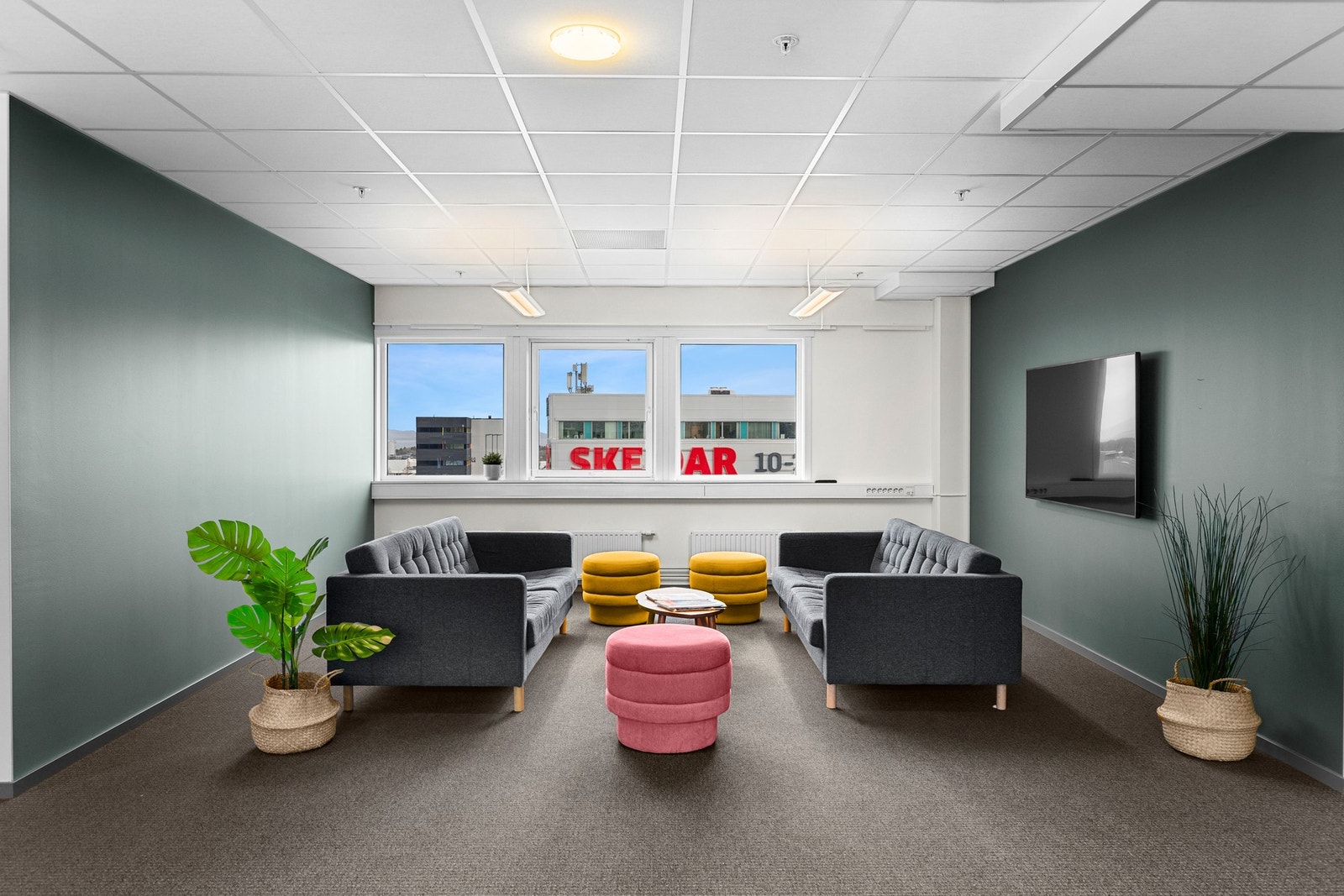 Et hyggelig hjørne for uformelle møter Galleribilde