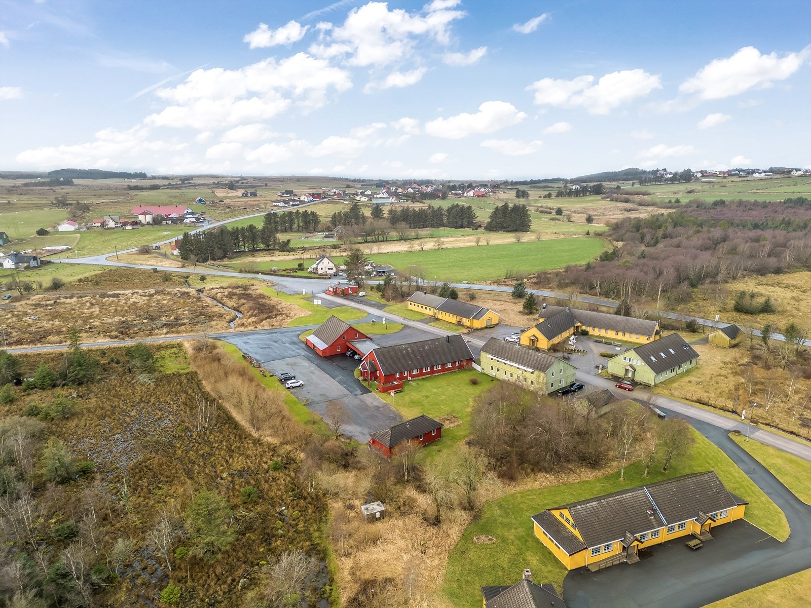 Dronefoto Galleribilde