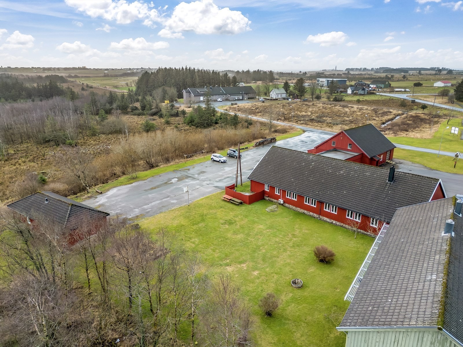Dronefoto Galleribilde