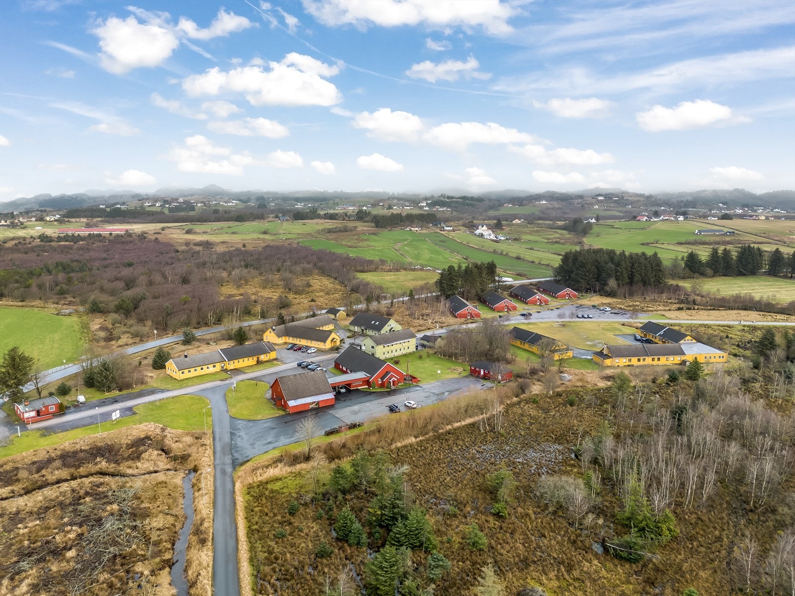 Dronefoto Galleribilde