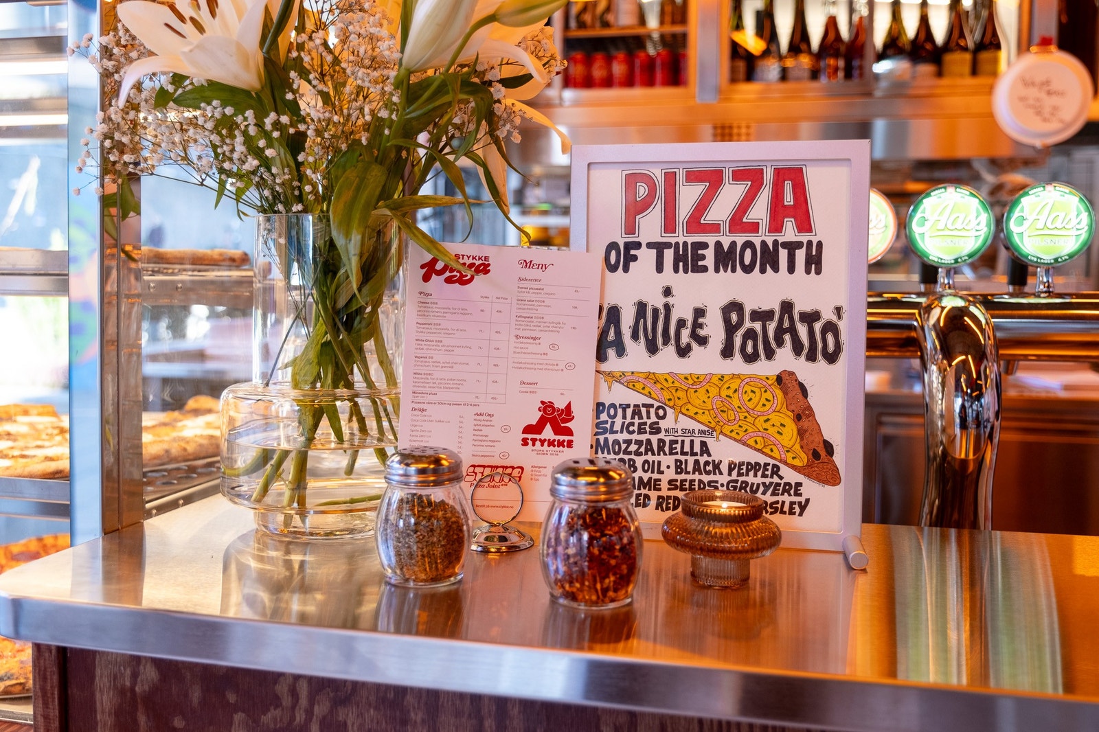 Nyhet! Stykke Pizza har åpnet filial i sentrum. På Rebel, selvfølgelig. New York-style pizza som smaker himmelsk. Galleribilde