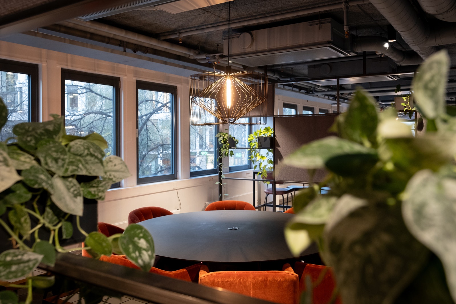 ...og mange intime soner der man kan nyte lunsjen i fred og ro. Galleribilde