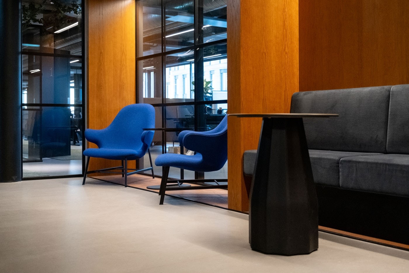 Sosiale soner i fellesarealene på etasjen Galleribilde