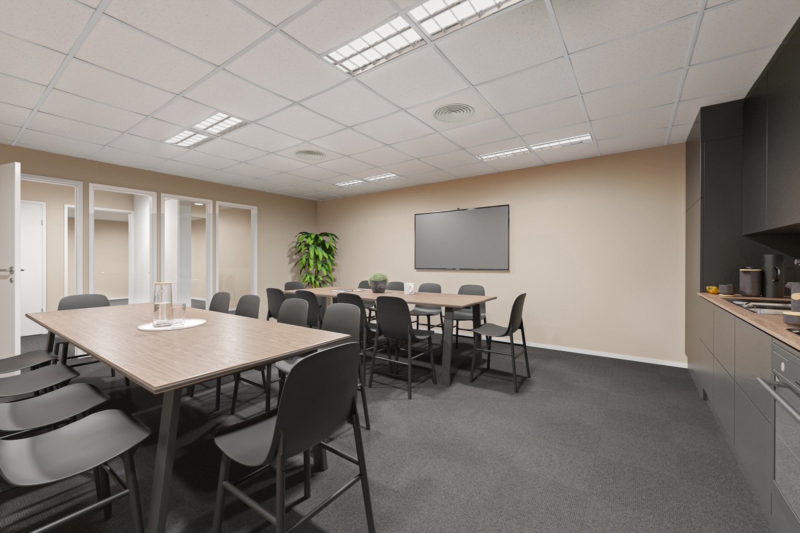 Kjøkken / spiserom. Galleribilde