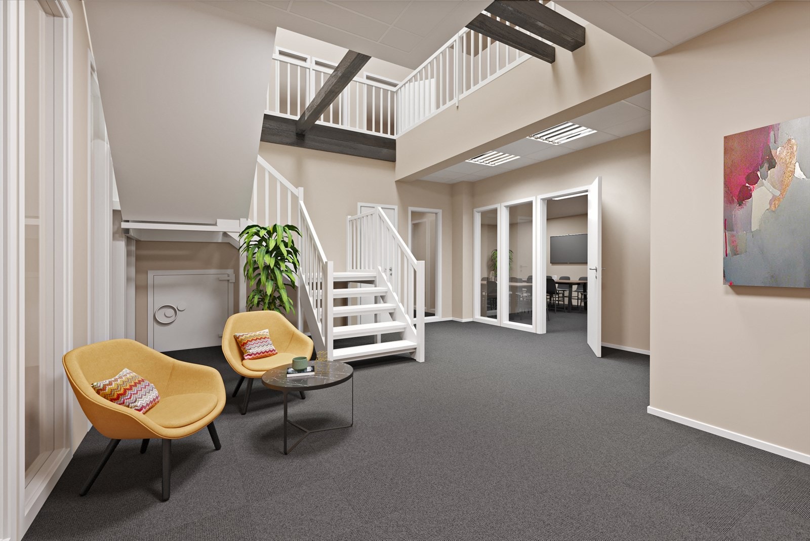 Felles inngangsparti. Galleribilde