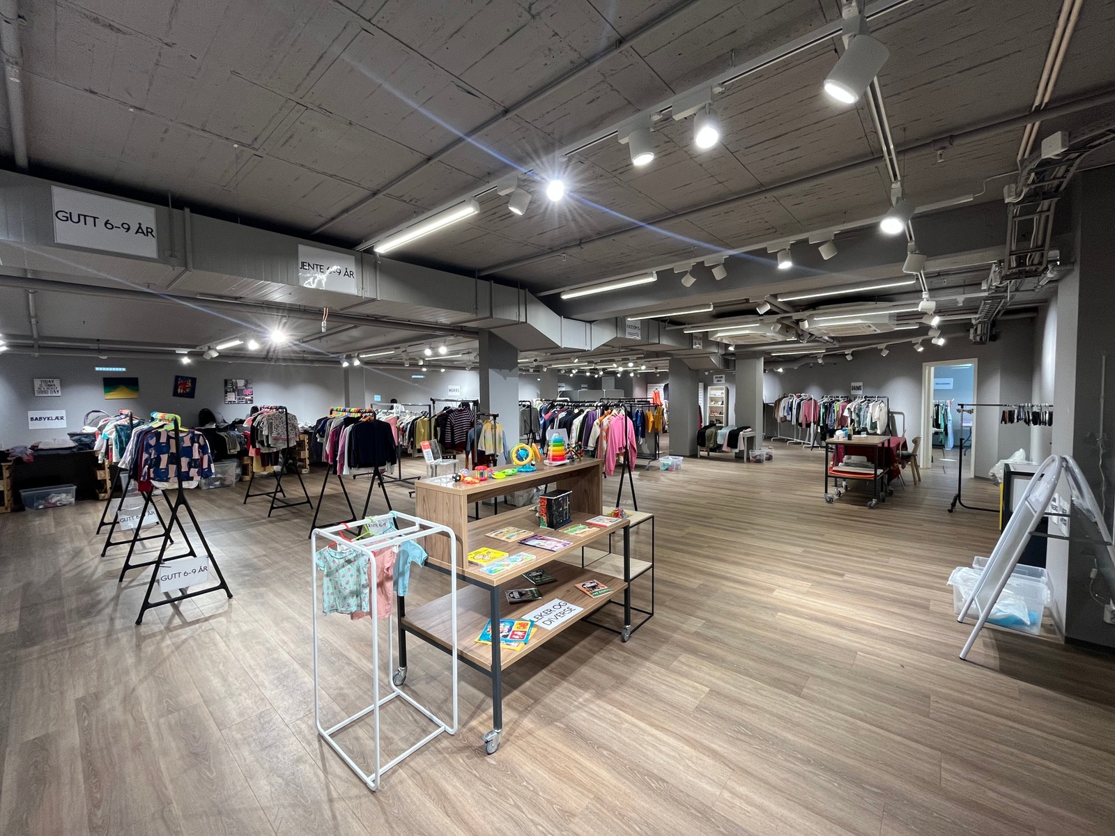 Fleksible butikk lokaler med mange muligheter Galleribilde