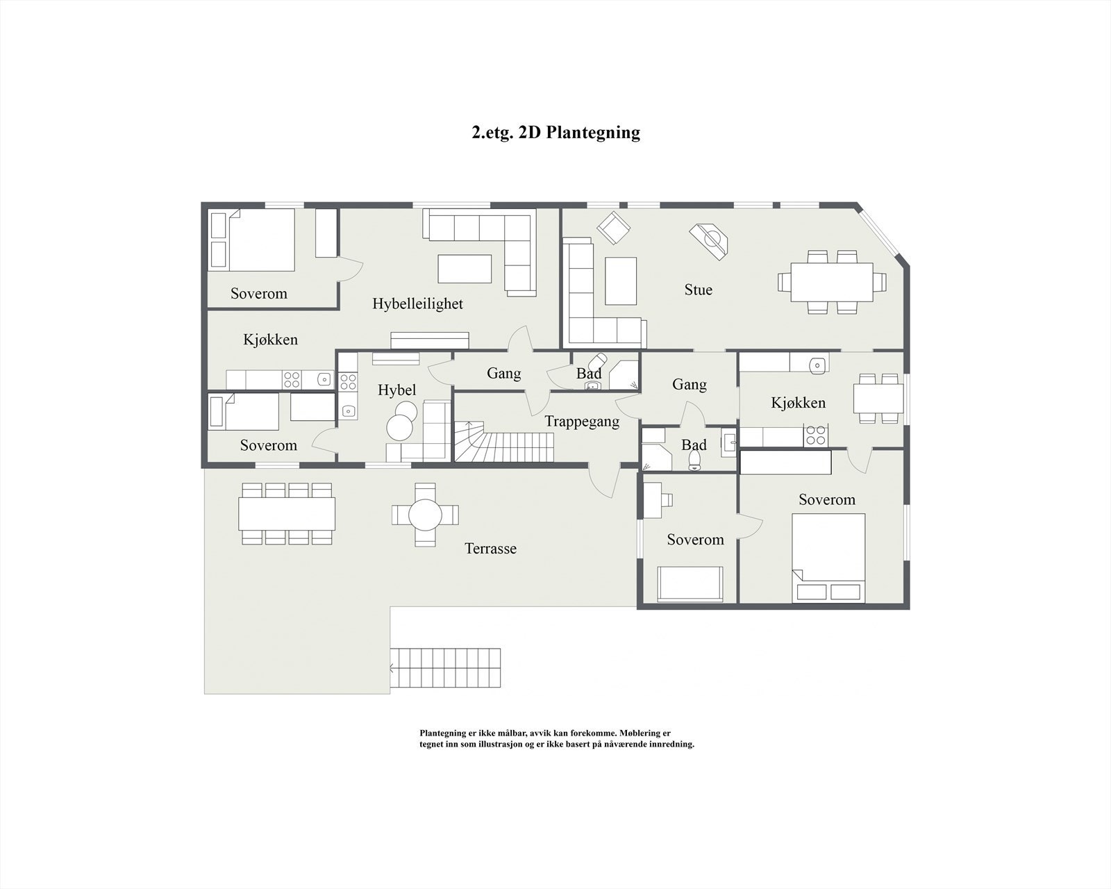 2.etg. - 2D Floor Plan.jpg Galleribilde