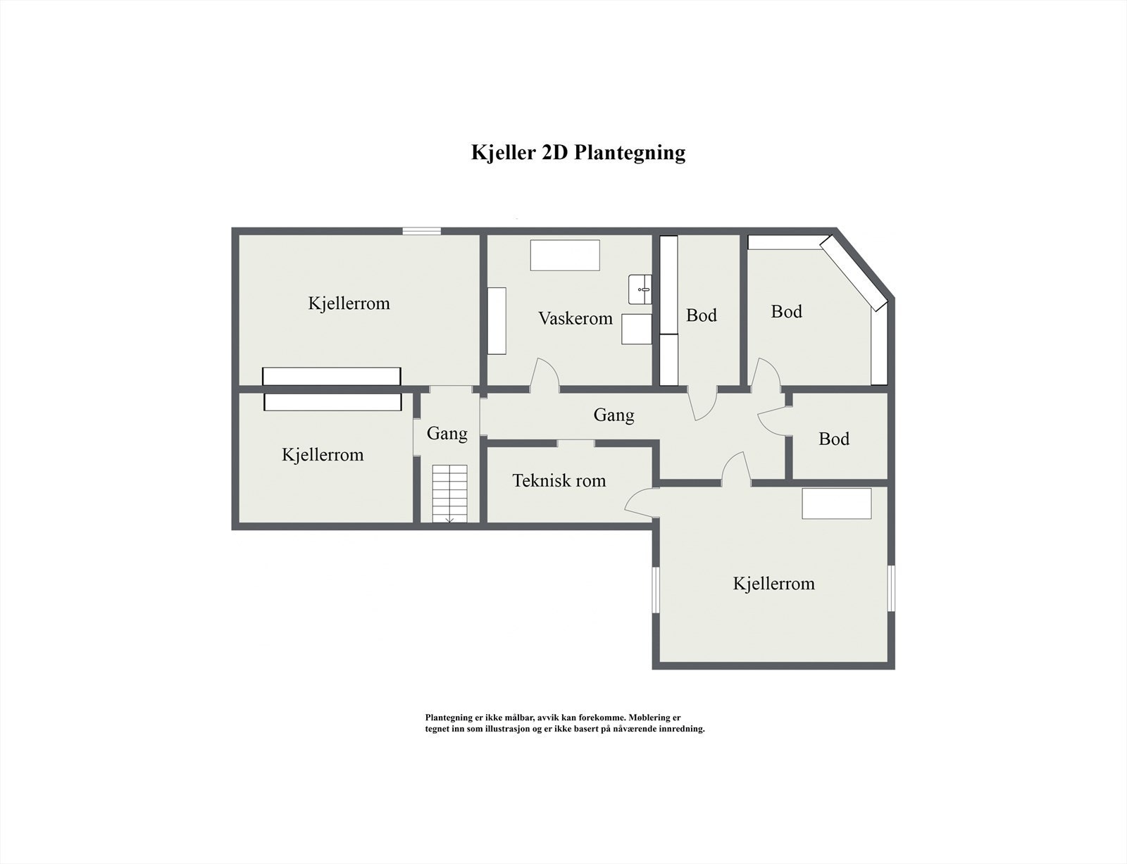 Kjeller - 2D Floor Plan.jpg Galleribilde