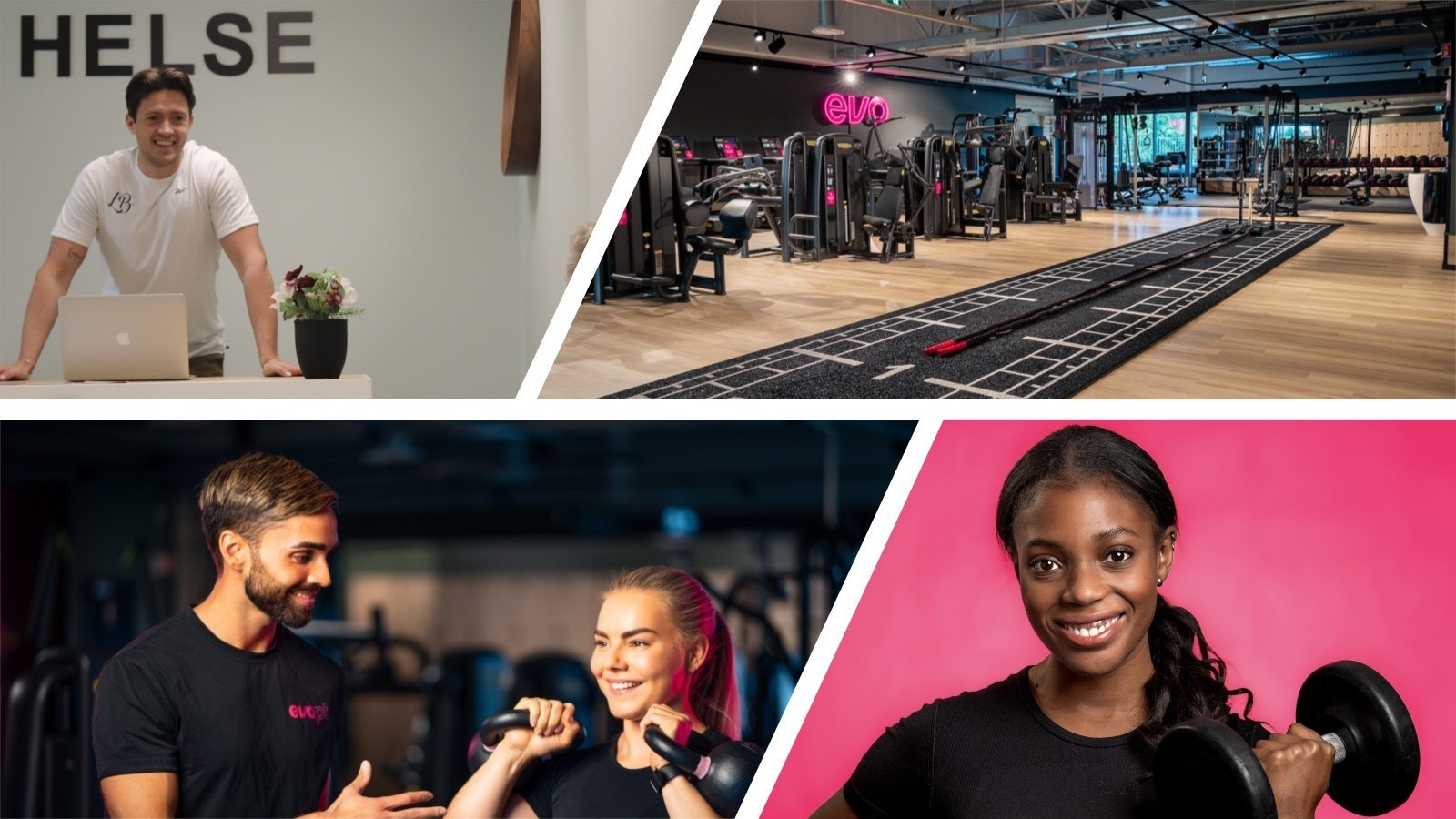 Du finner EVO i 2. etasje i nabobygget Galleribilde