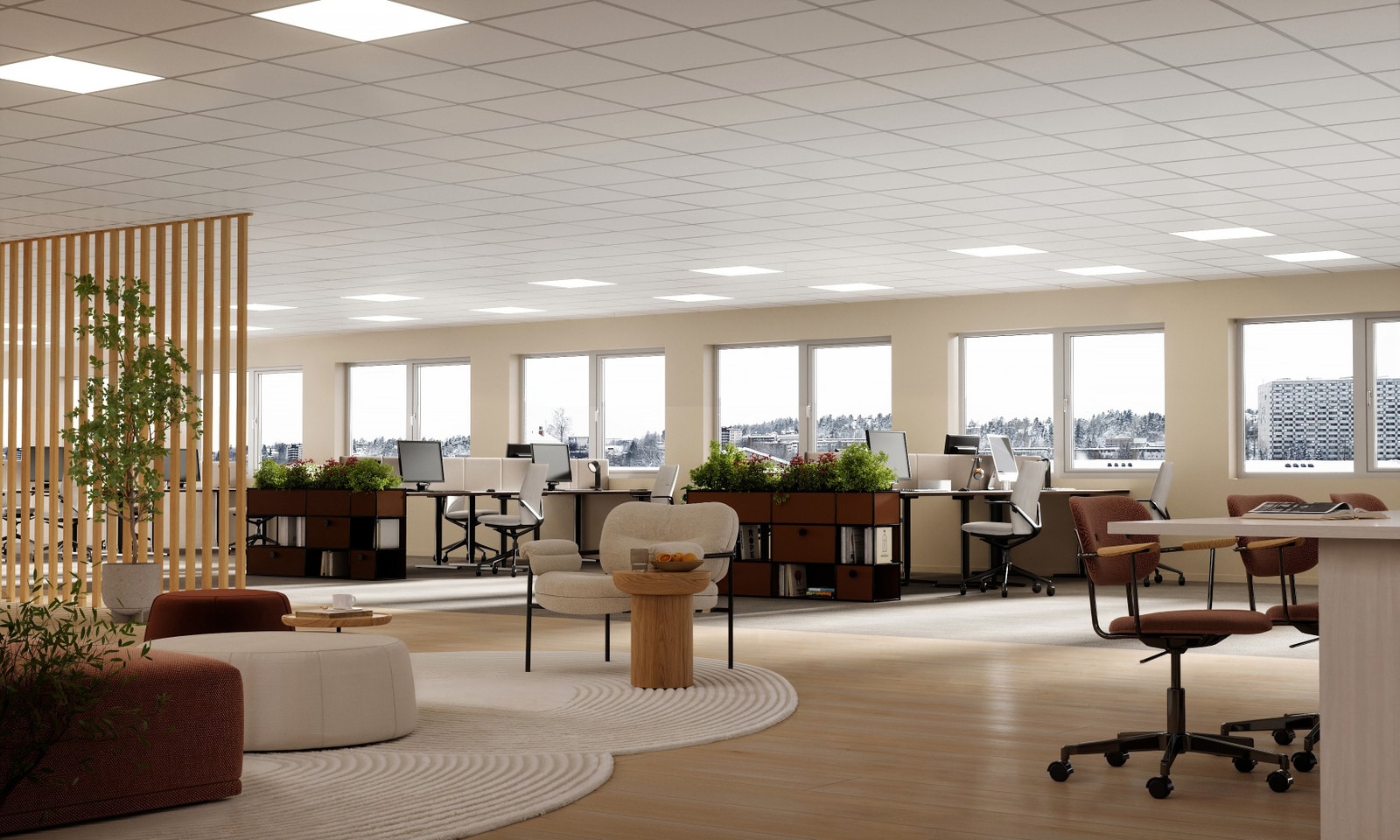 Illustrasjon over mulig løsning. Galleribilde