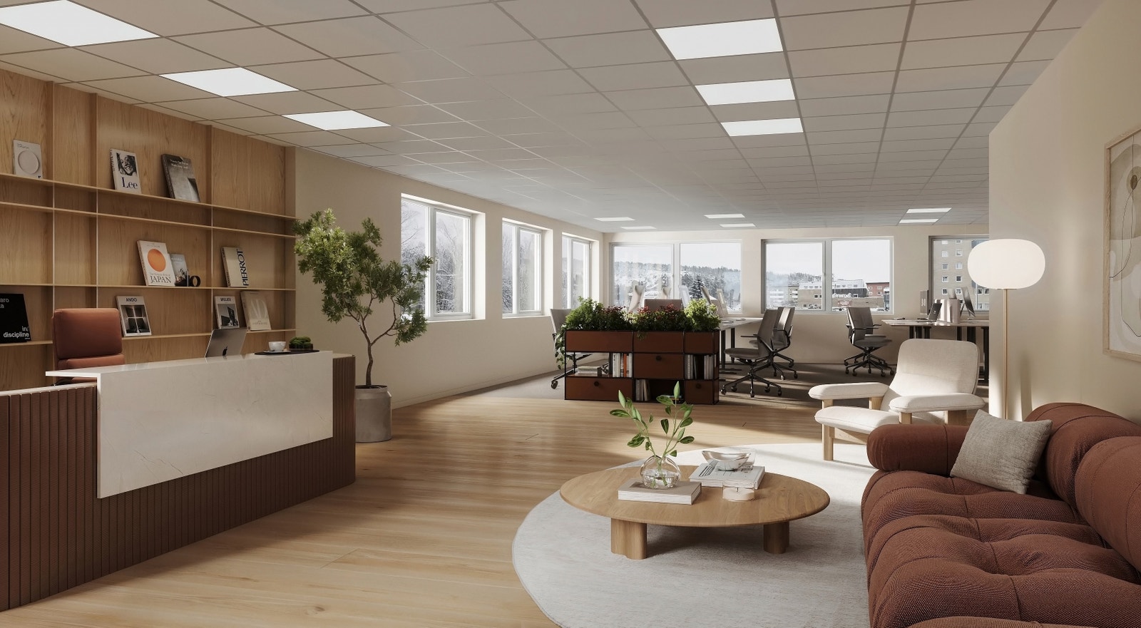 Illustrasjon over mulig løsning. Galleribilde