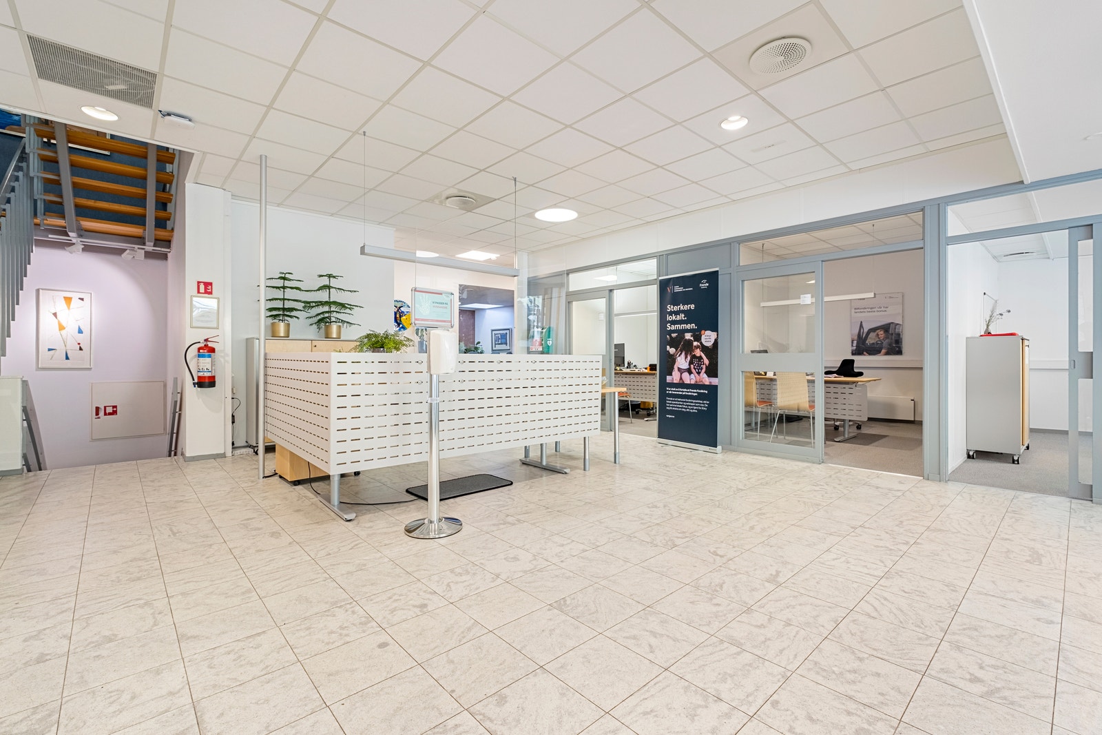 Gateplan - I dag resepsjon Galleribilde