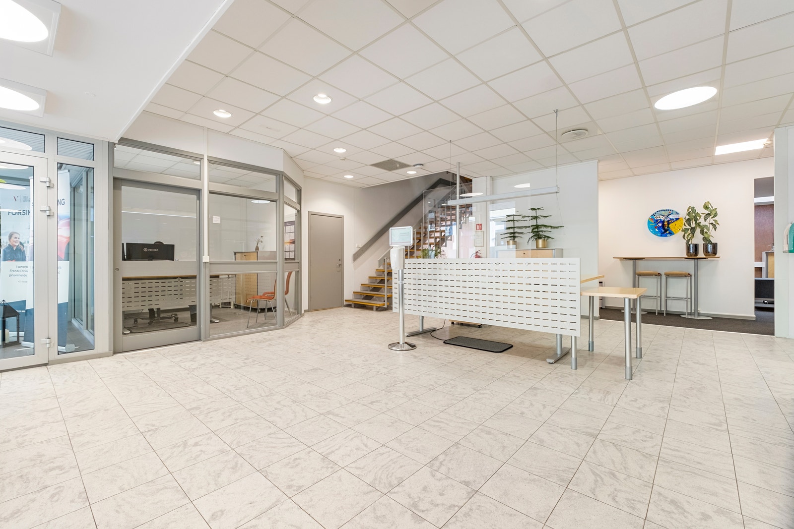 Gateplan - I dag resepsjon Galleribilde