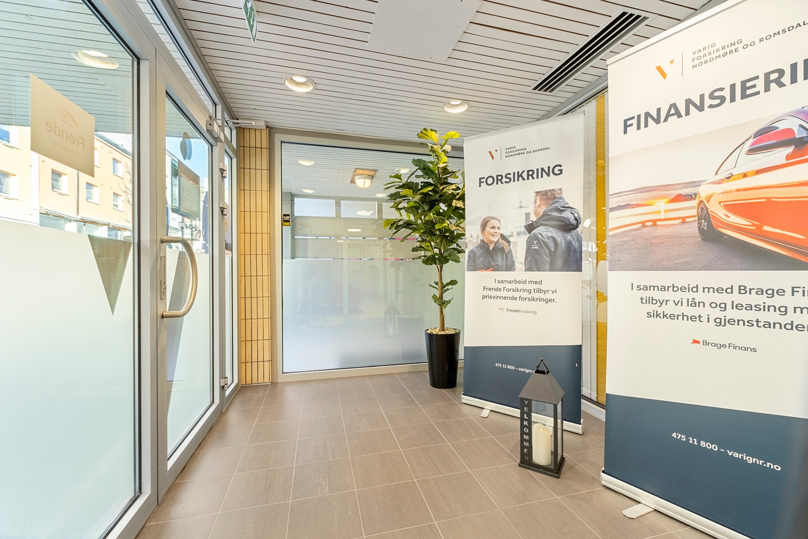 Inngangsparti gateplan Galleribilde