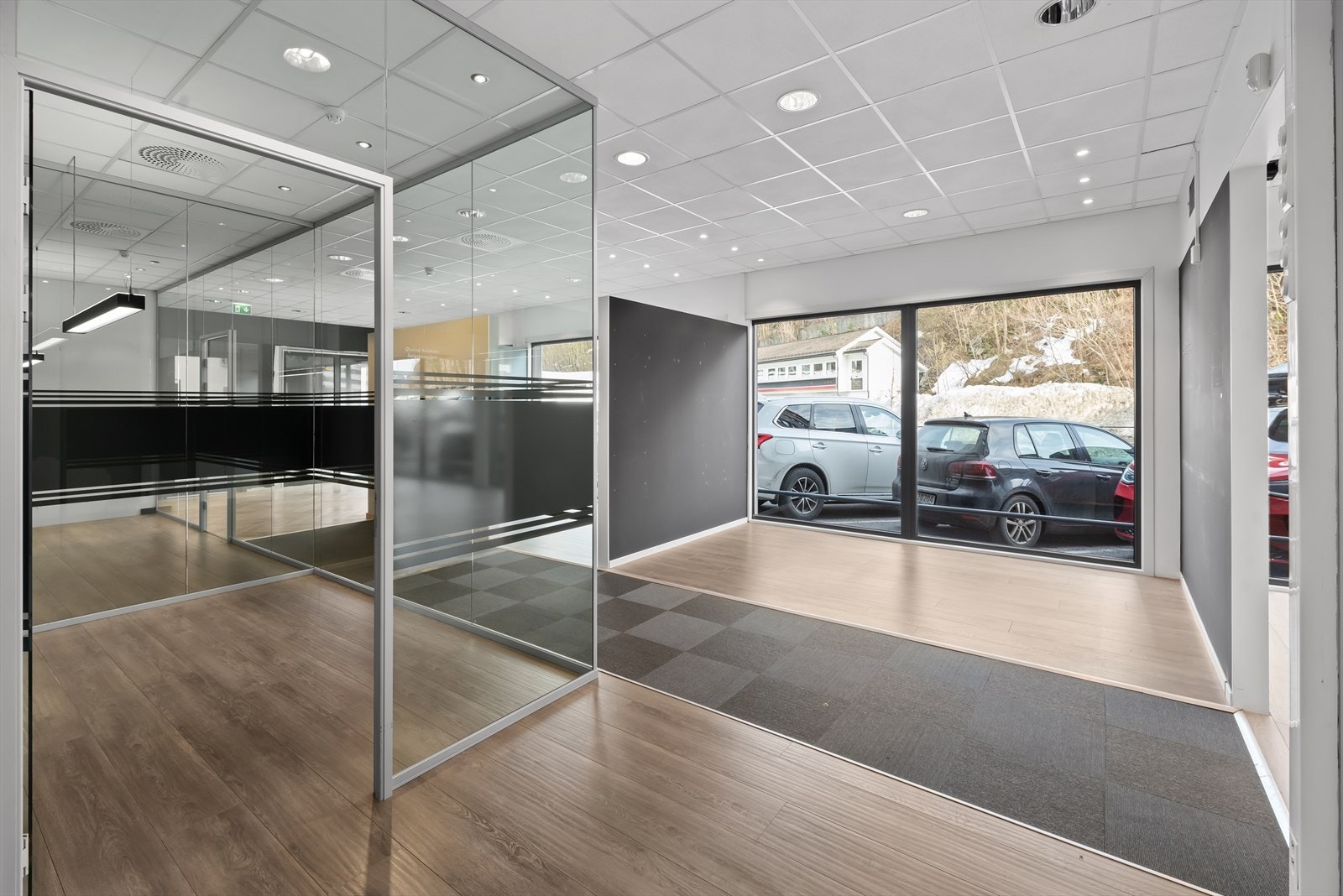 Slik ser det ut per i dag når lokalet er tomt Galleribilde