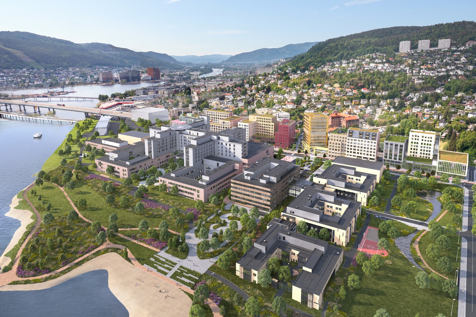 Helsebydelen på Brakerøya - et økosystem for helsenæring. Galleribilde