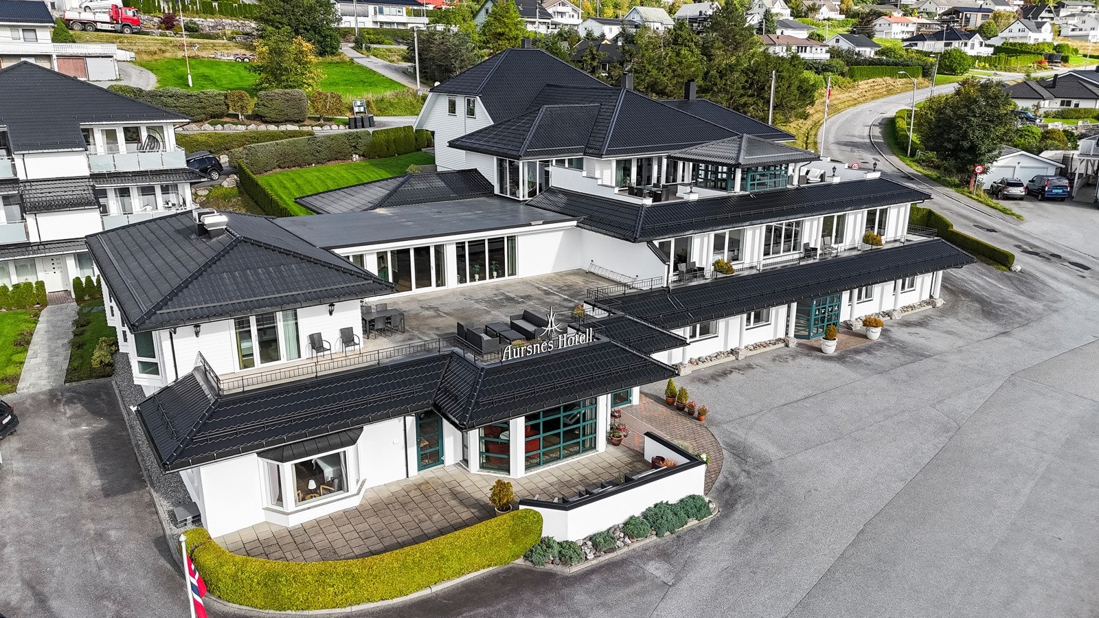 Dronefoto. Galleribilde