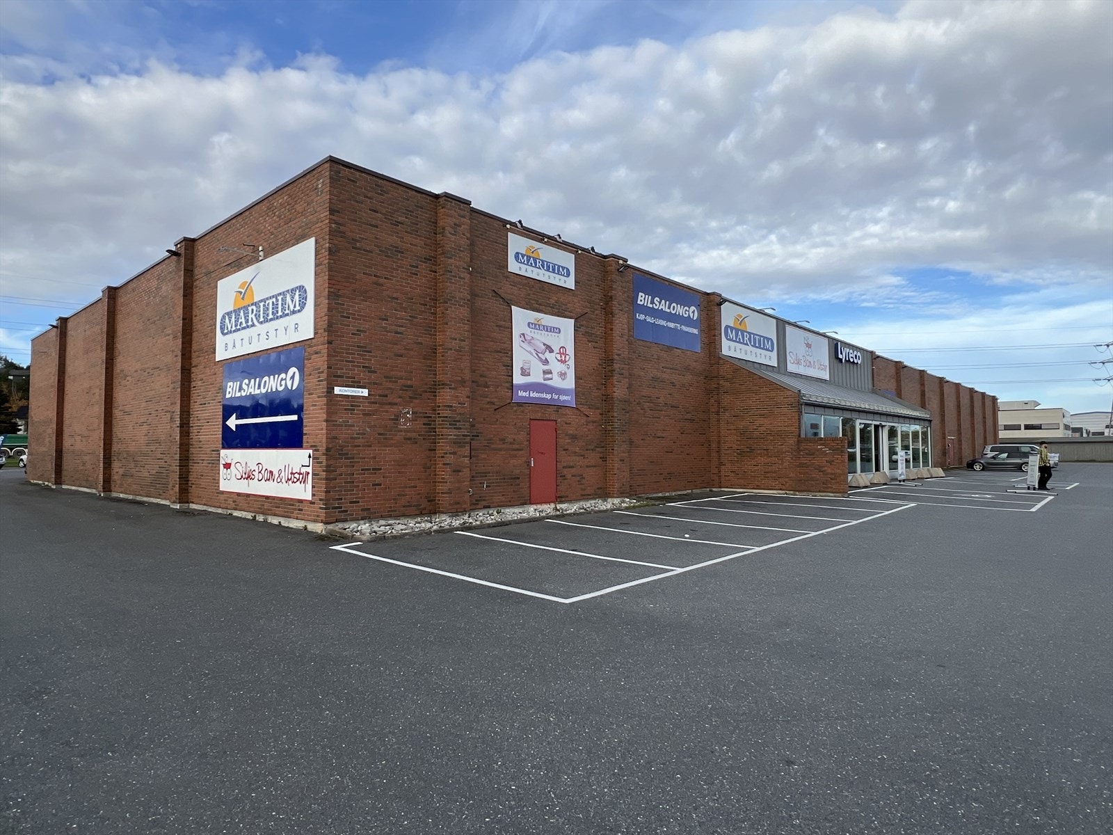 God parkeringsdekning Galleribilde