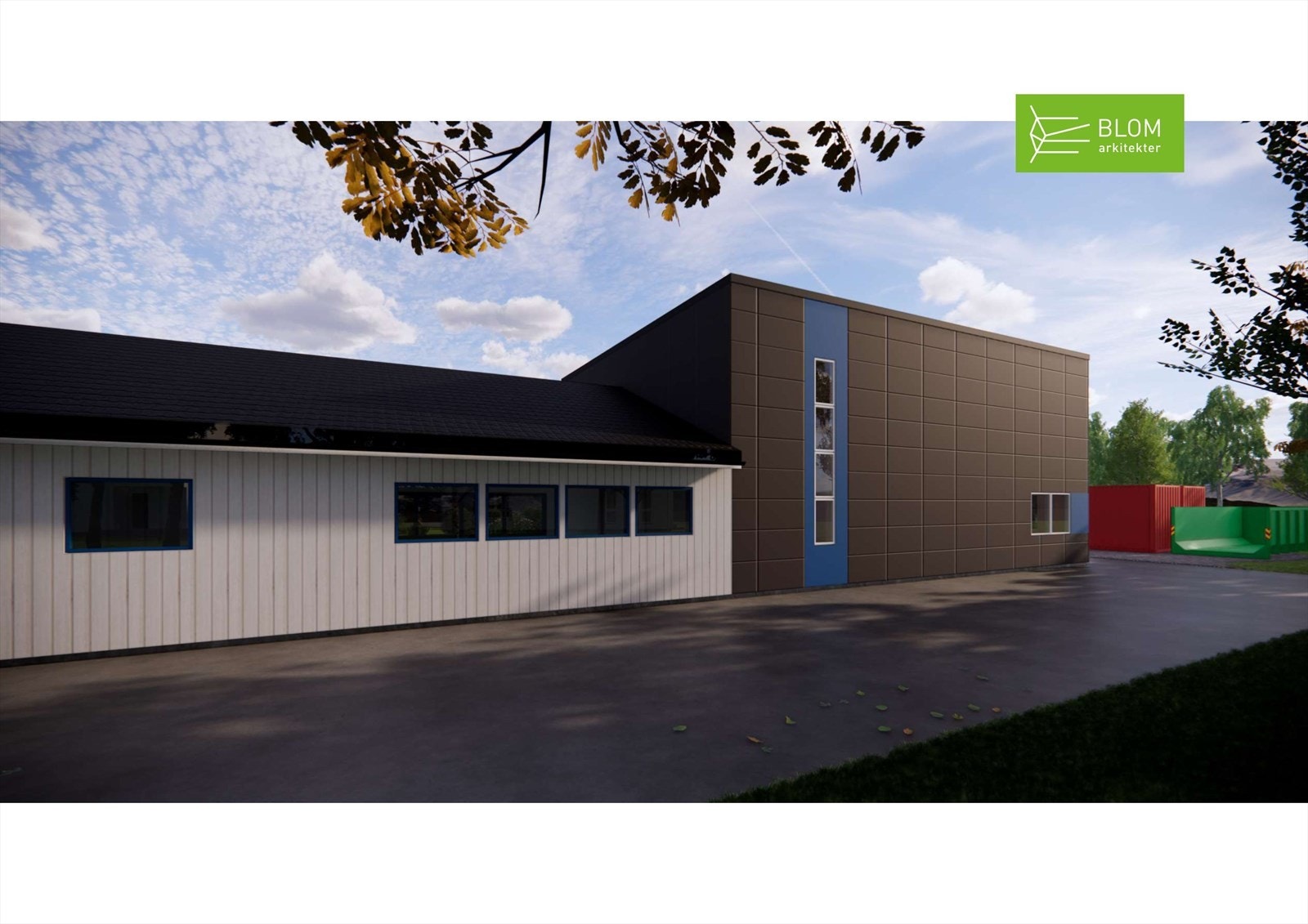 Illustrasjon påbygg lager - Ikke byggesøkt Galleribilde