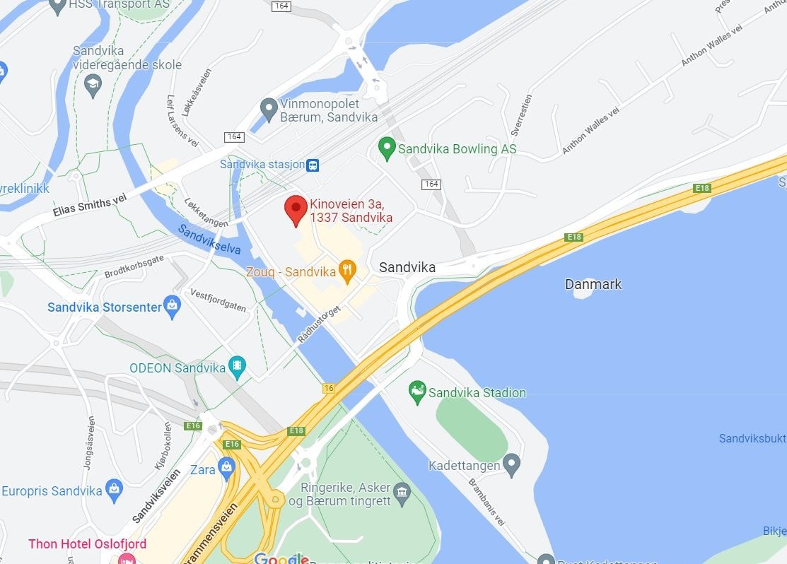 Kartskisse Galleribilde