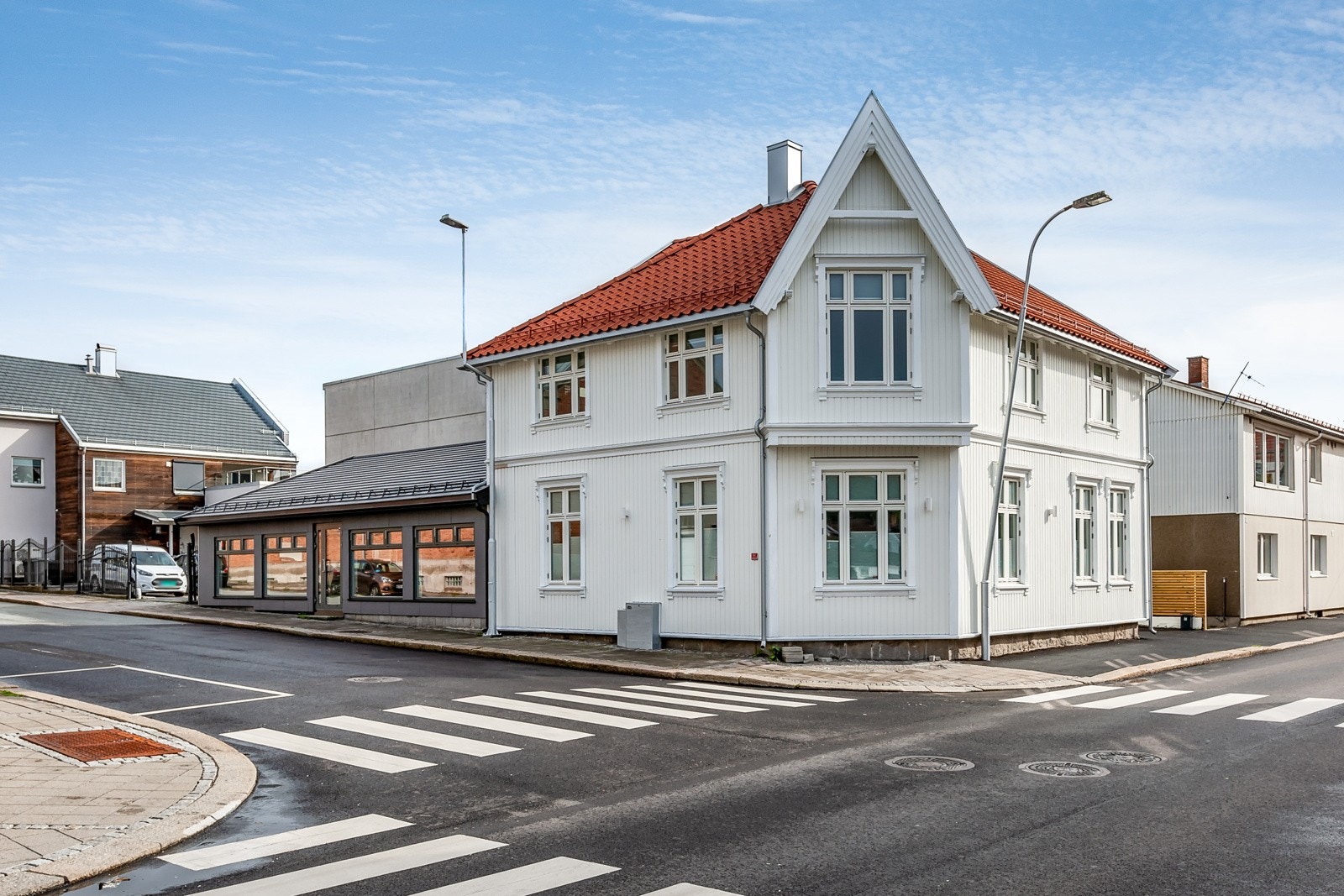 Boligdelen i Sveitserstil er omfattende modernisert Galleribilde