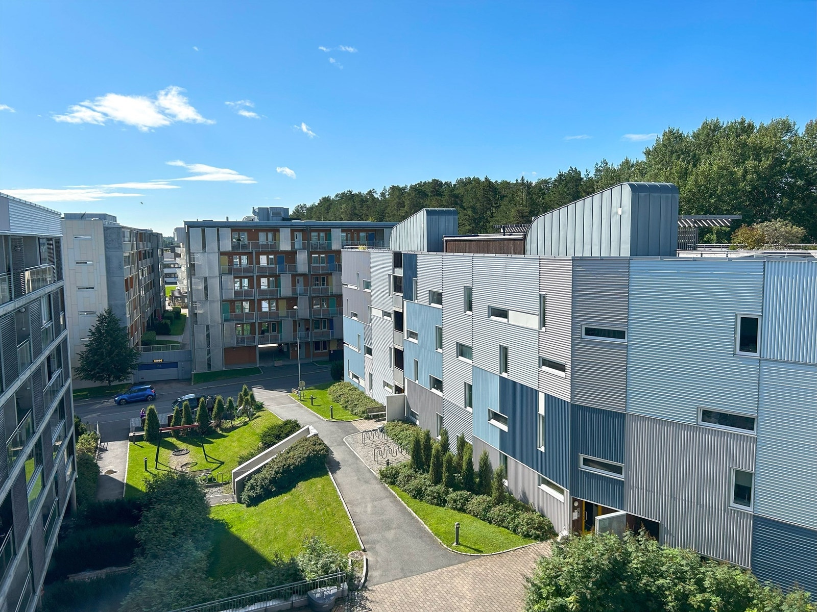 Hyggelig utsyn fra balkongen! Galleribilde