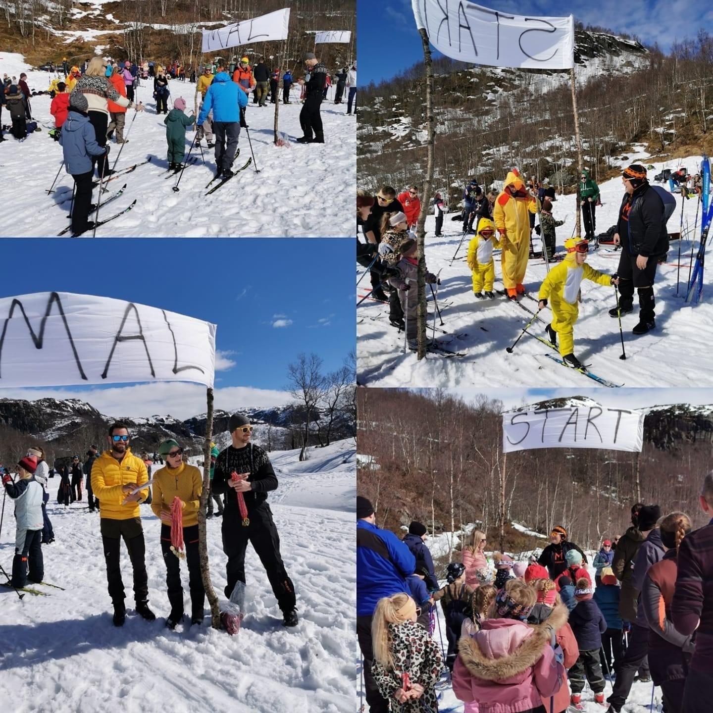 Påskeskirenn i hyttefeltet Galleribilde