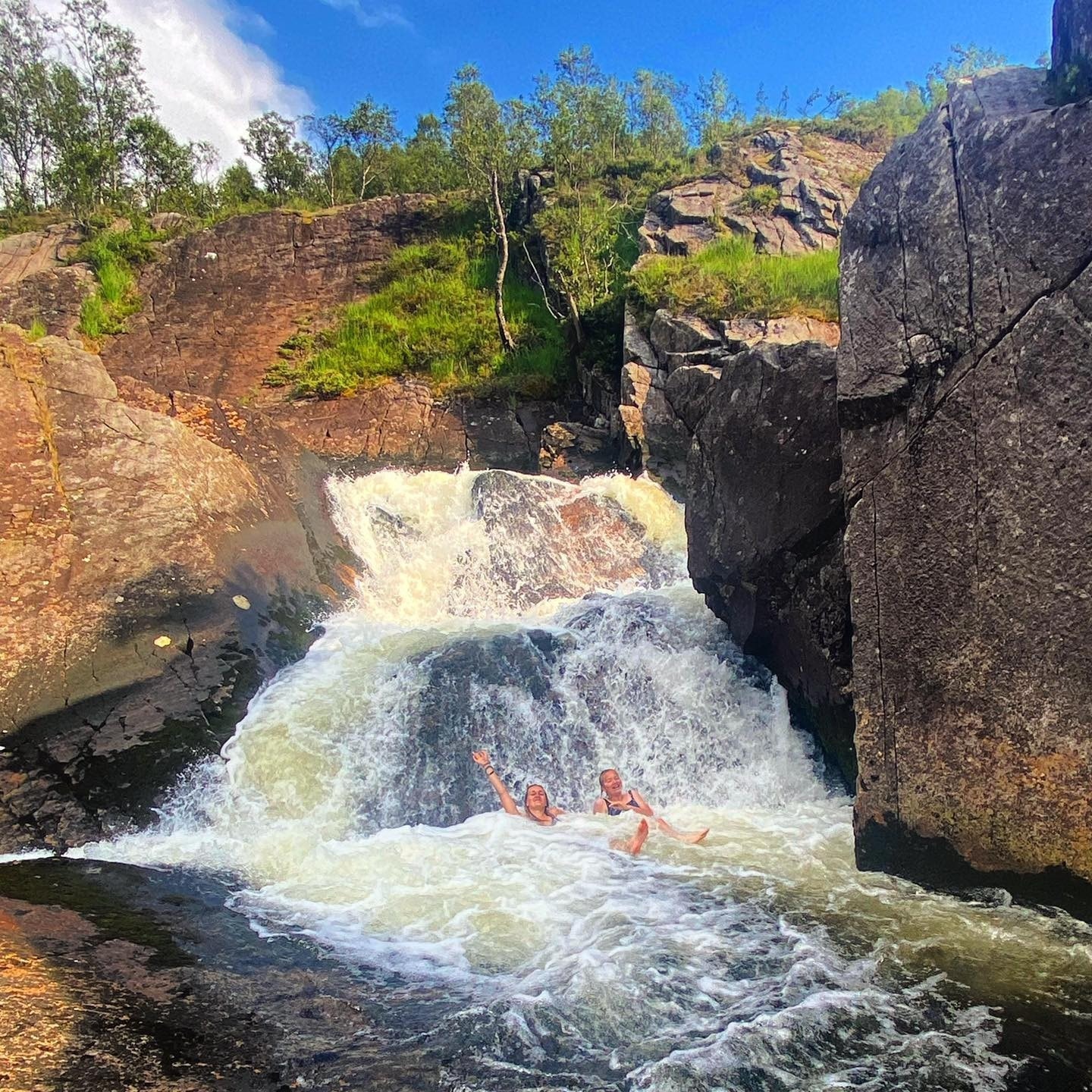 Brusende boblebad, sklier og varme kulper Galleribilde