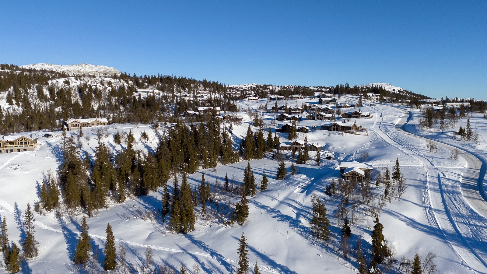 Toppen av Kvitfjell Vest er et solrikt og populært område. Galleribilde