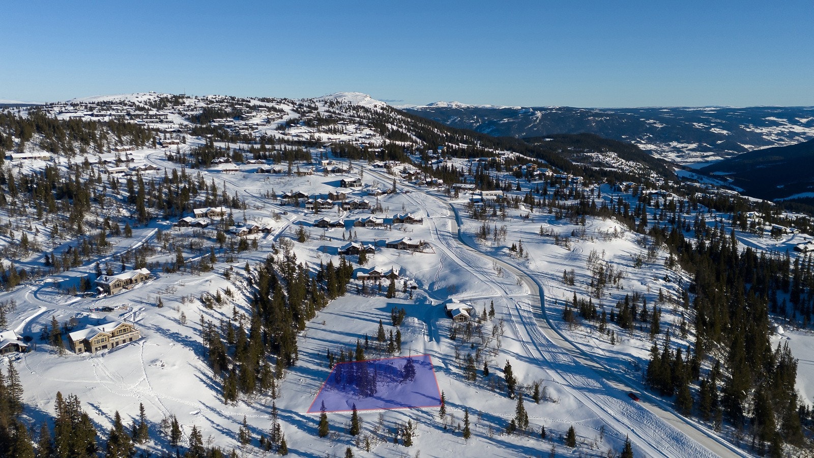 Velkommen til Kvitfjell Vest og Svartskardvegen 76 ( Tomt 35) Galleribilde