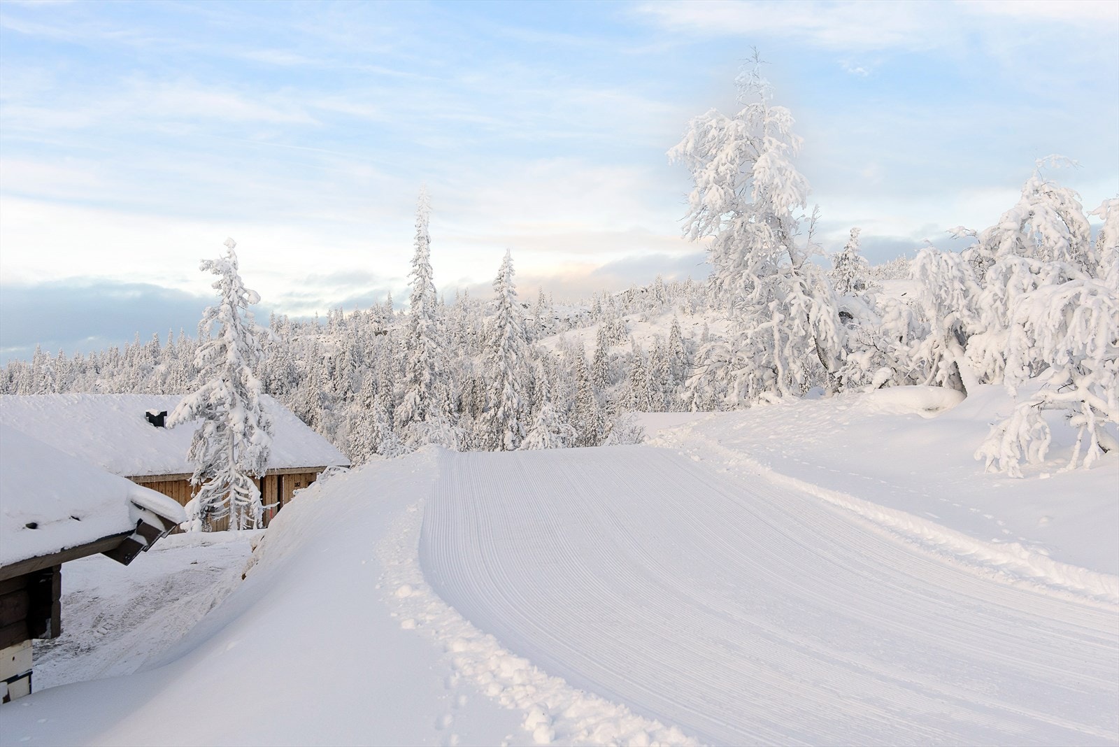 Fra området har man milevis med langrennsløyper mot bl.a. Skeikampen, Fagerhøi og Gålå. Galleribilde