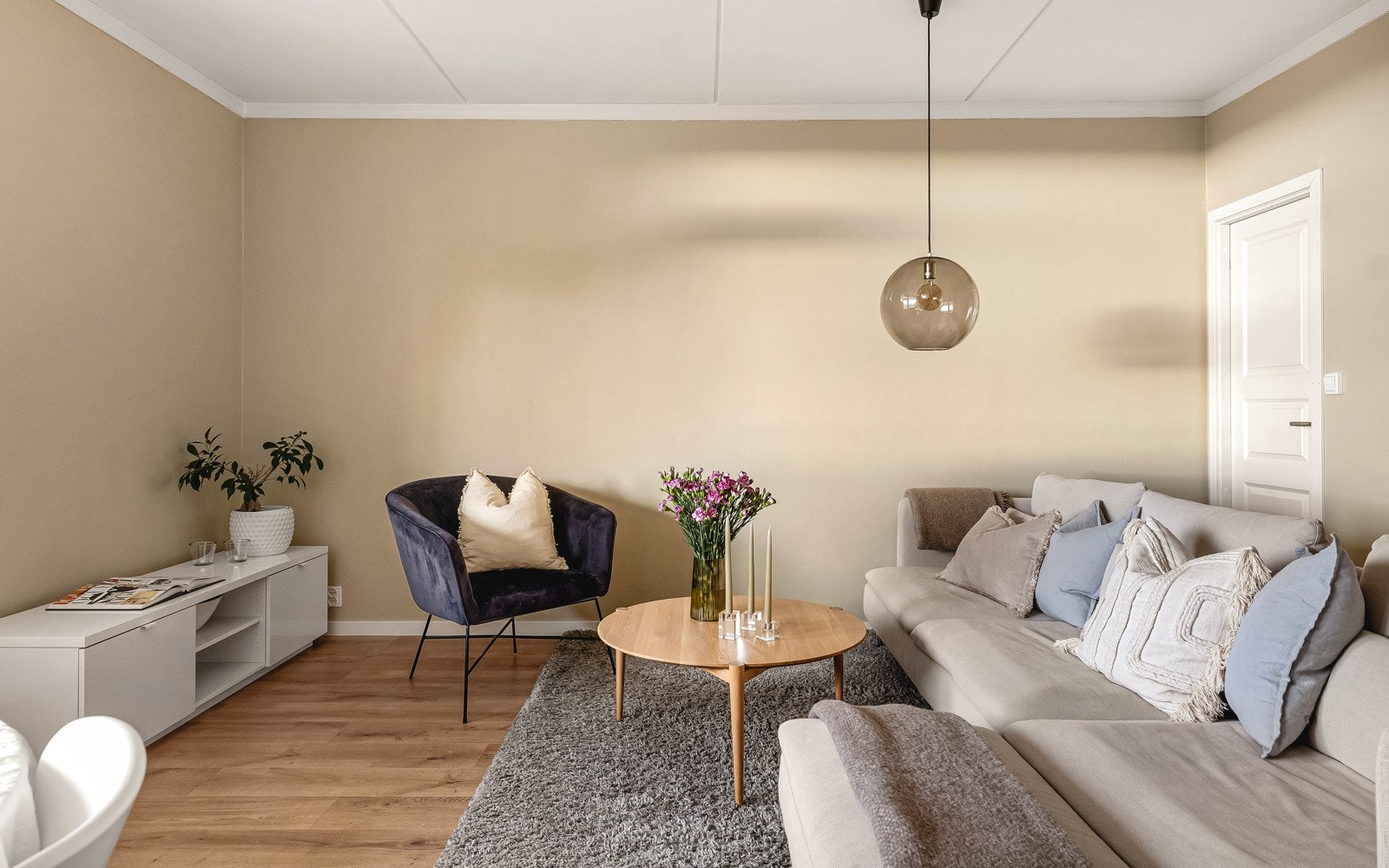 Det er god plass til å innrede de ulike sonene slik du måtte ønske! Galleribilde