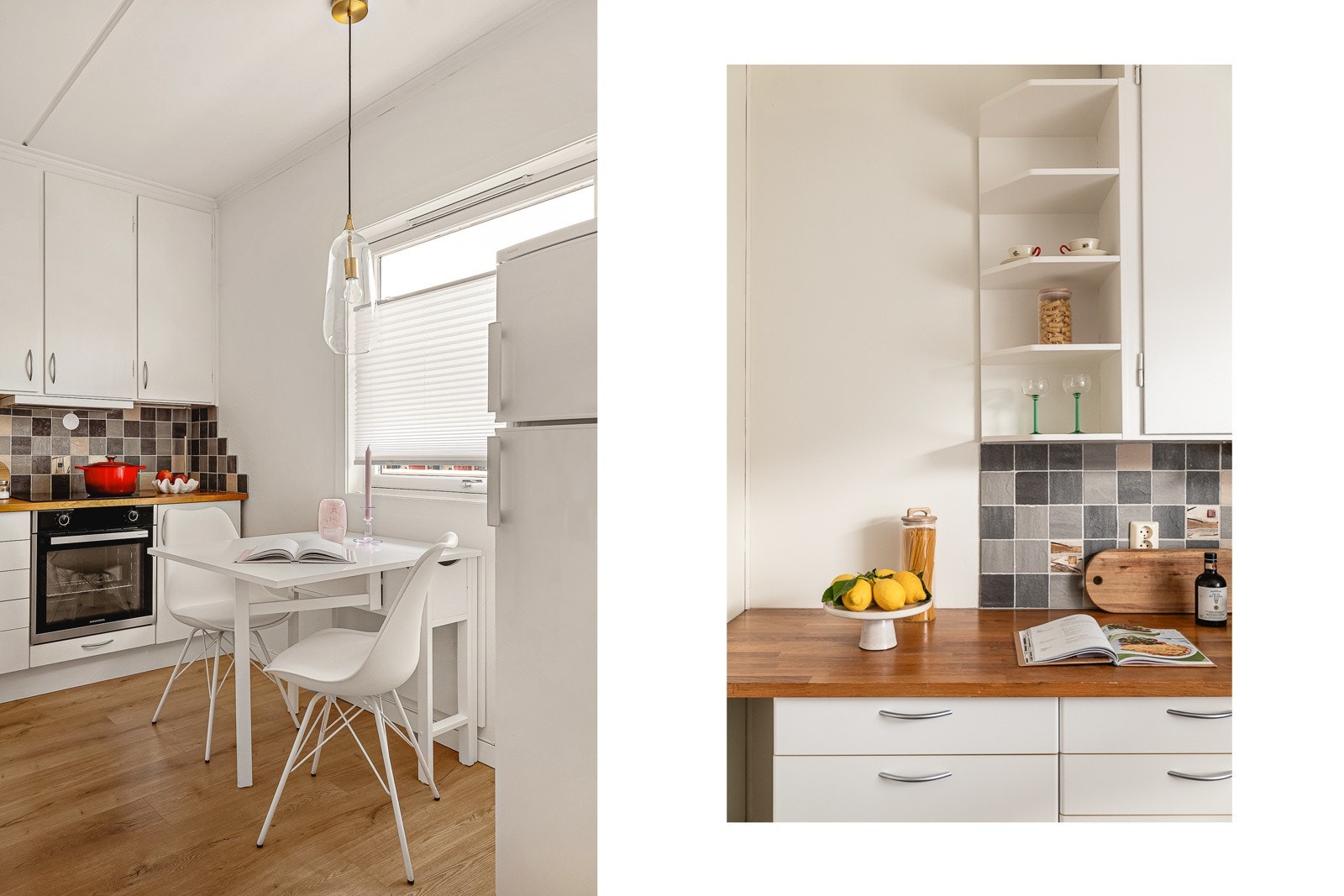 Kjøkkenet er av god størrelse og måler 8,2 kvadratmeter. Galleribilde