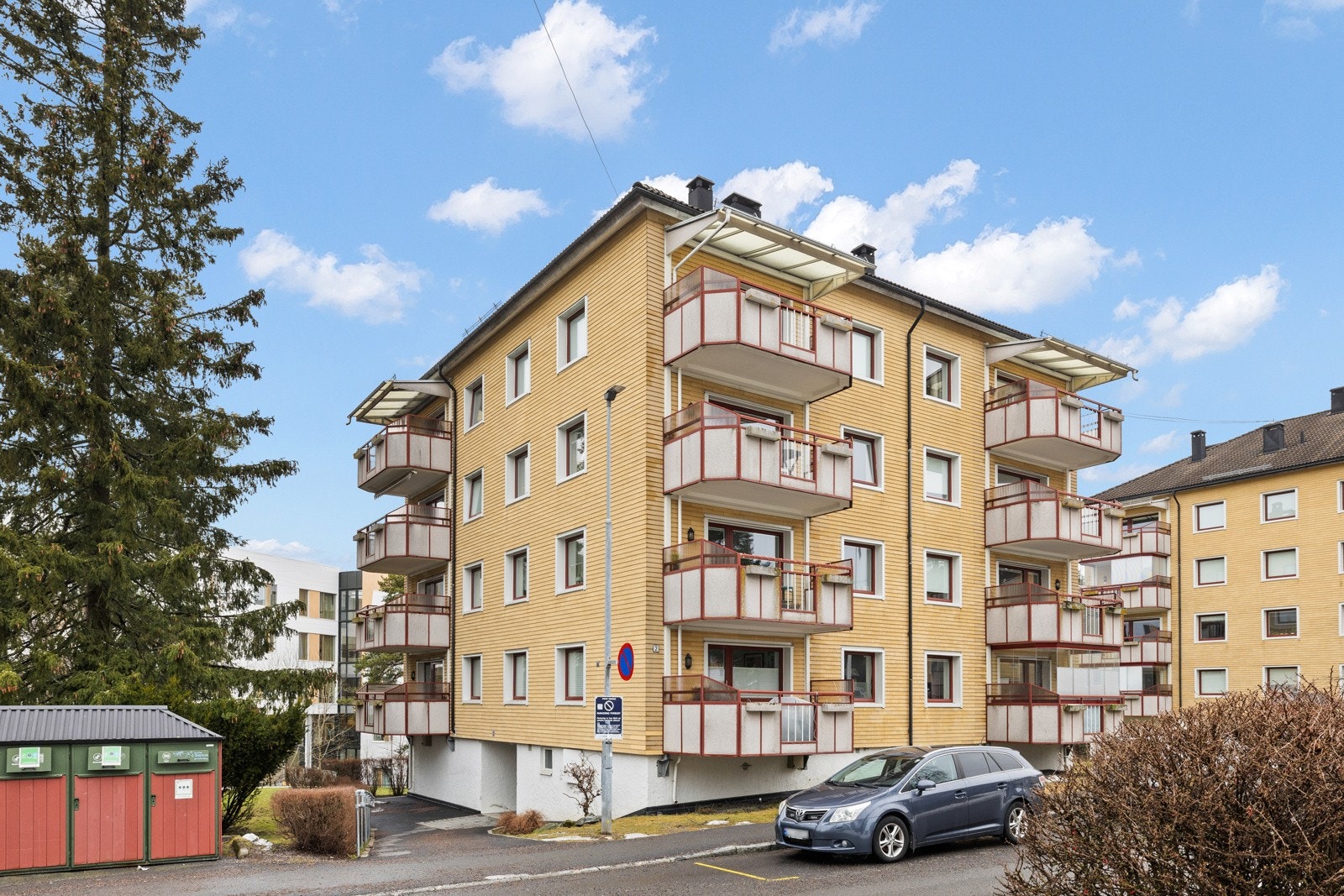 Nylænde Borettslag består av i alt 368 andelsleiligheter fordelt på 18 blokker Galleribilde