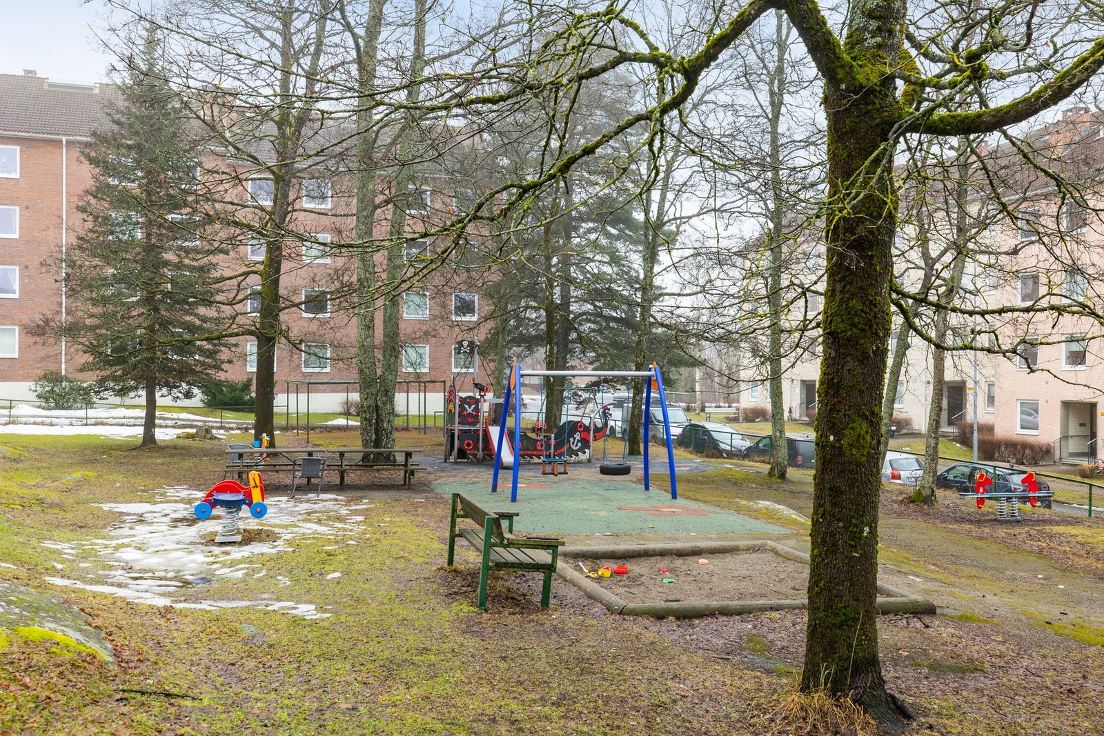 Området er pent opparbeidet Galleribilde