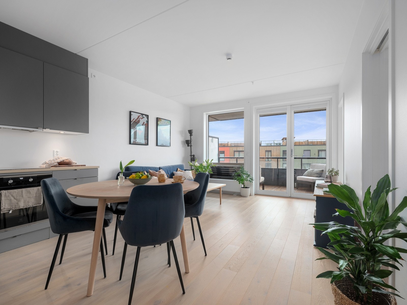 Lys og moderne 2-roms fra 2023. Galleribilde