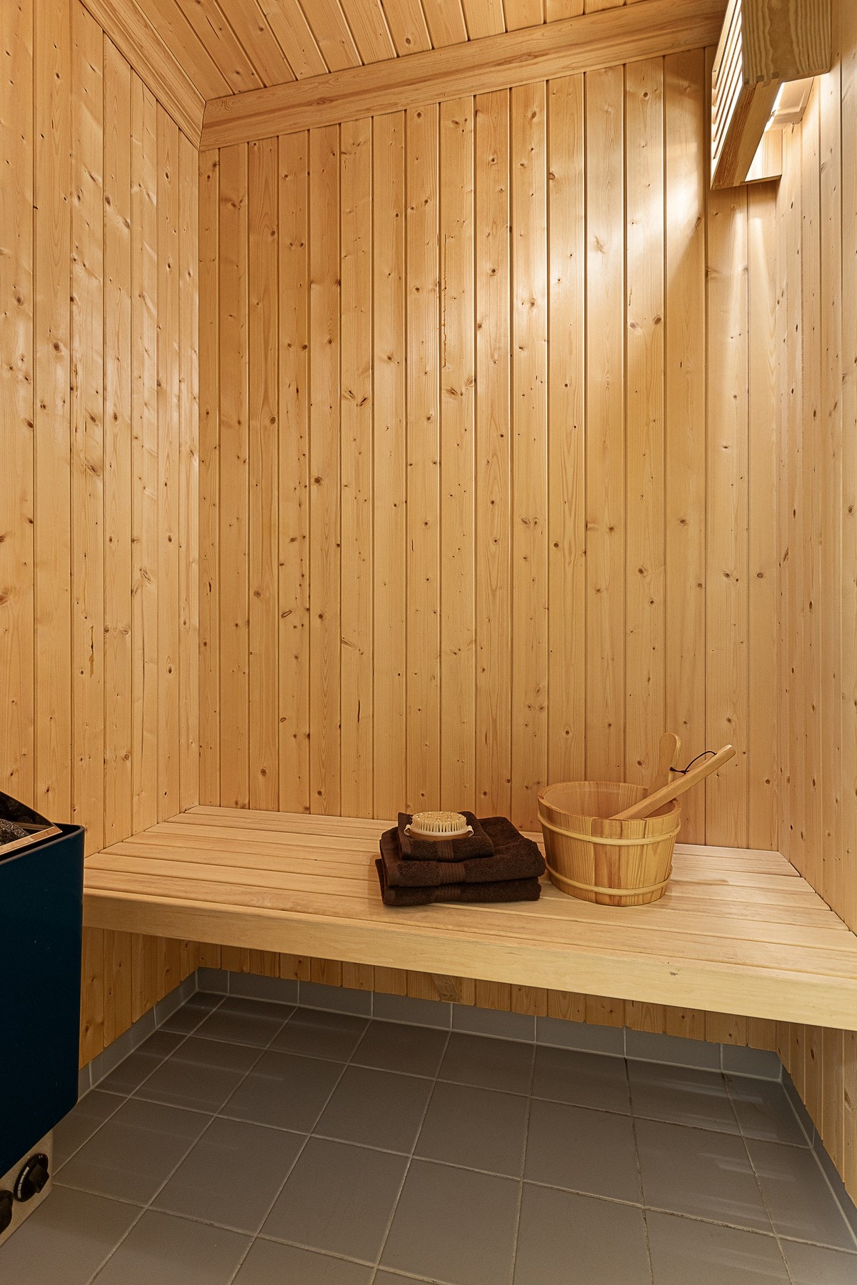 Badstue gir luksusfølelsen på hytta Galleribilde