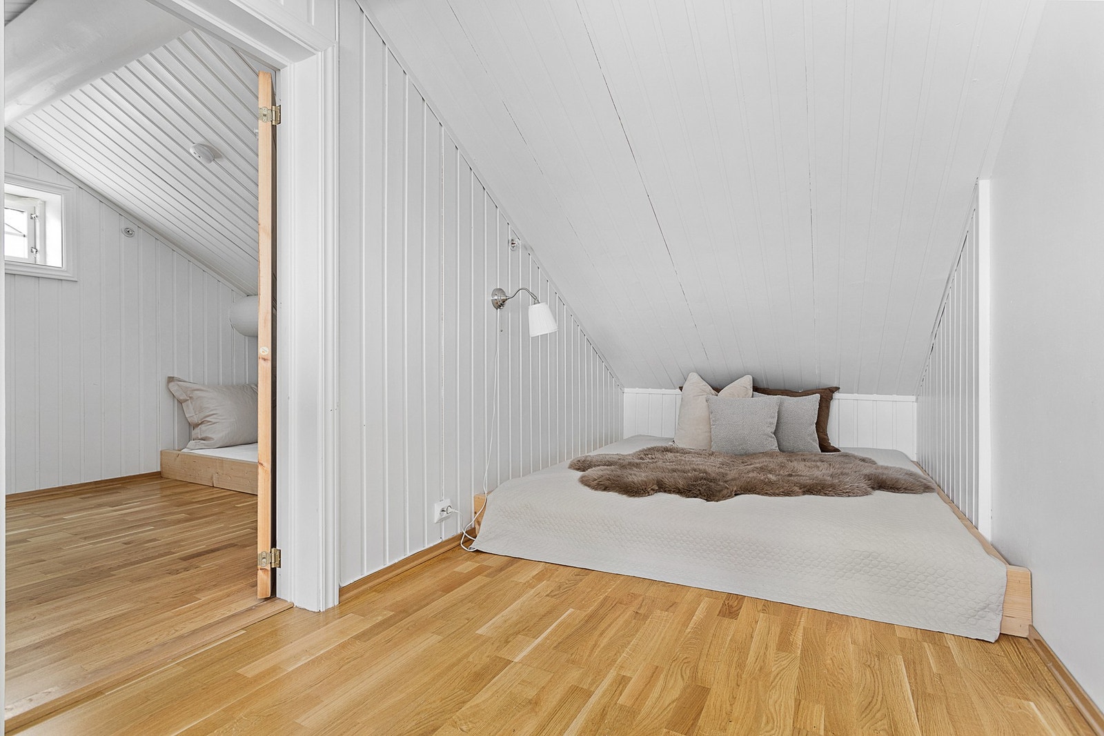 Soverom på hems Galleribilde