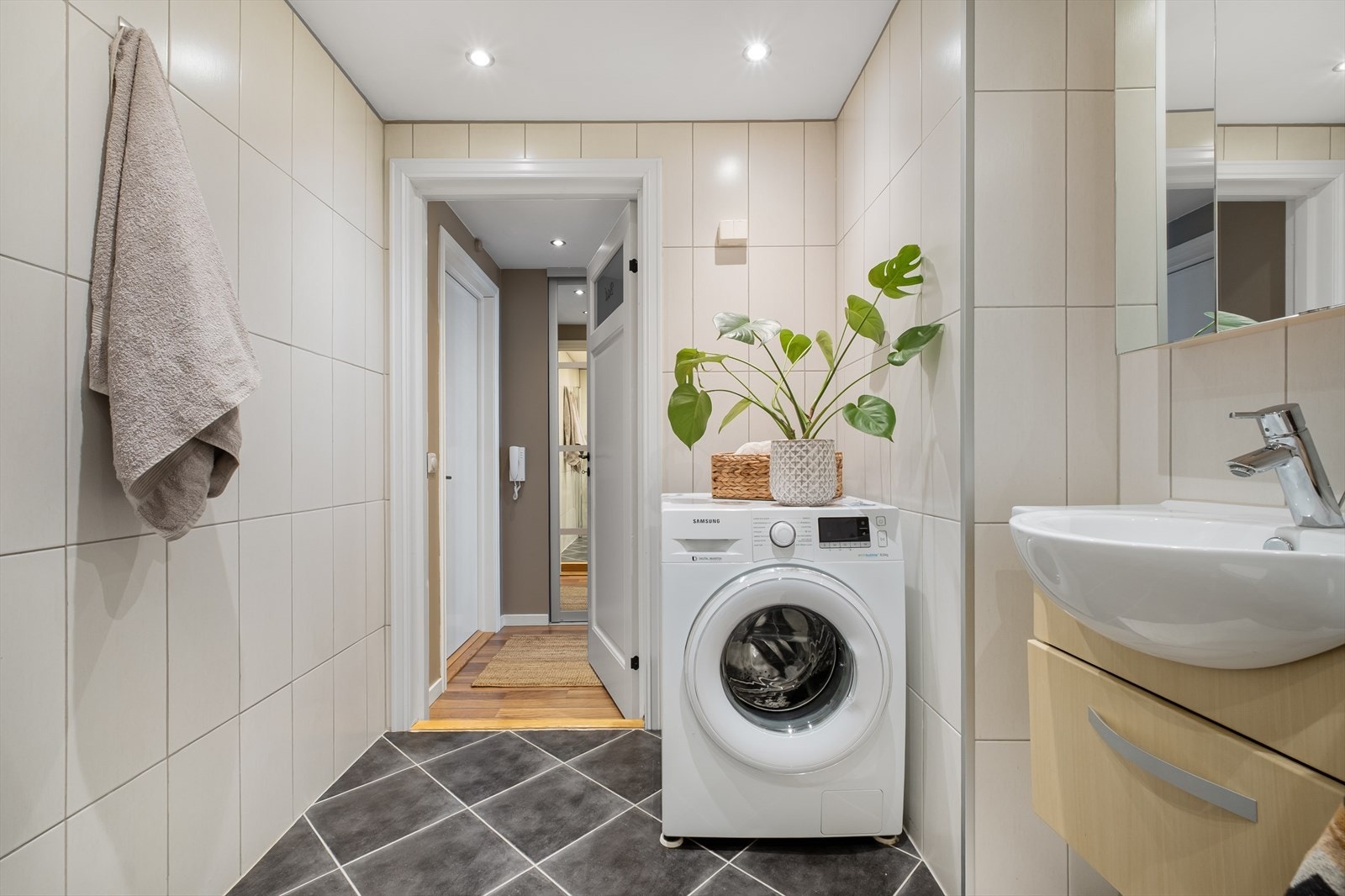 Opplegg for vaskemaskin Galleribilde