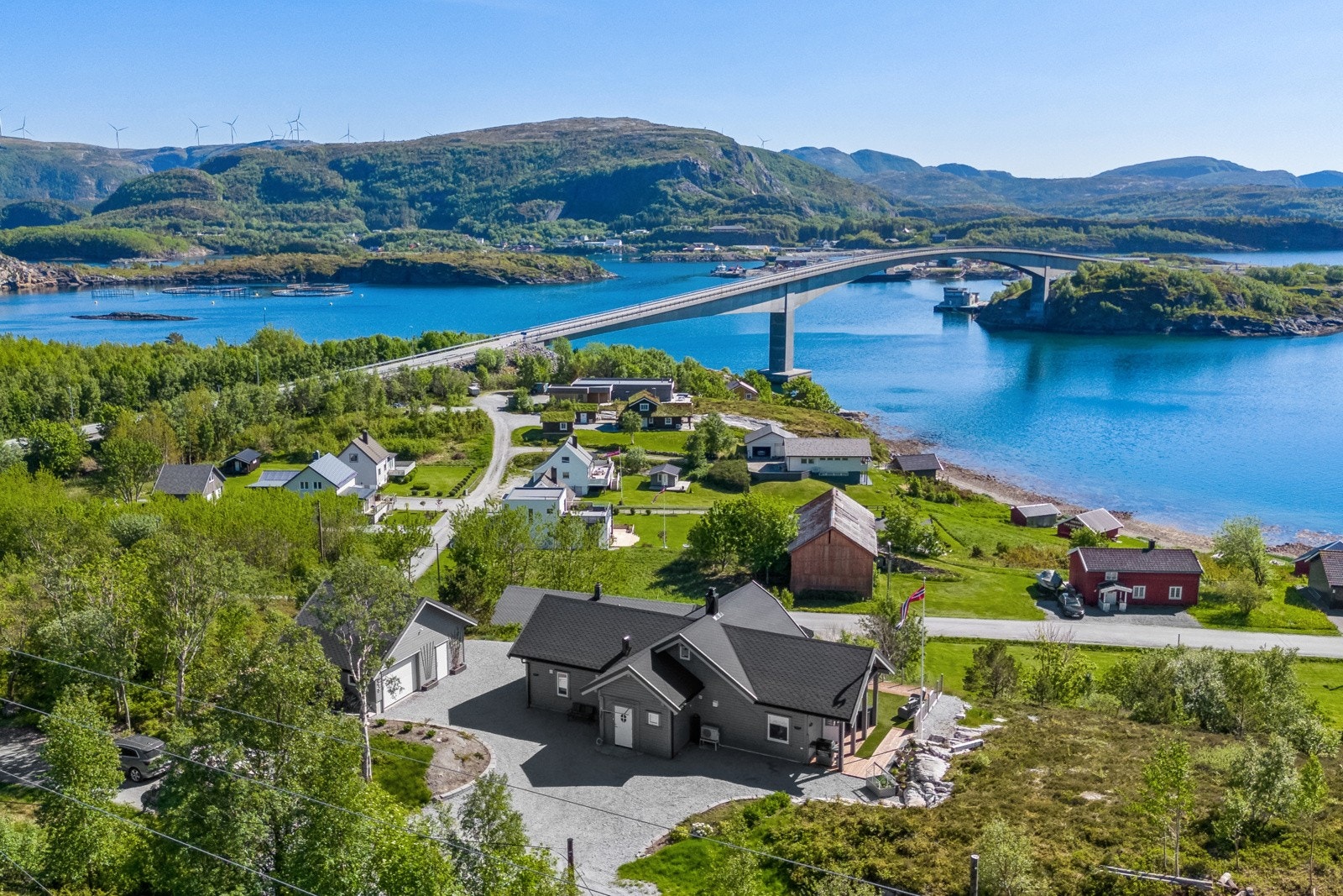 Scenen er satt for feriemodus og påfyll av energi. Det er innlagt fiber. Galleribilde