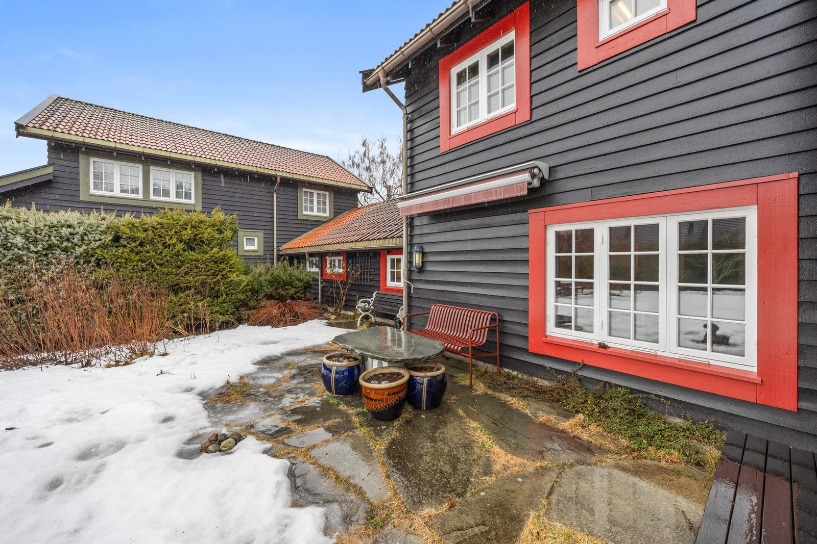 Her har du mulighet til å skape en drømmebolig i flotte omgivelser på Høvik Galleribilde